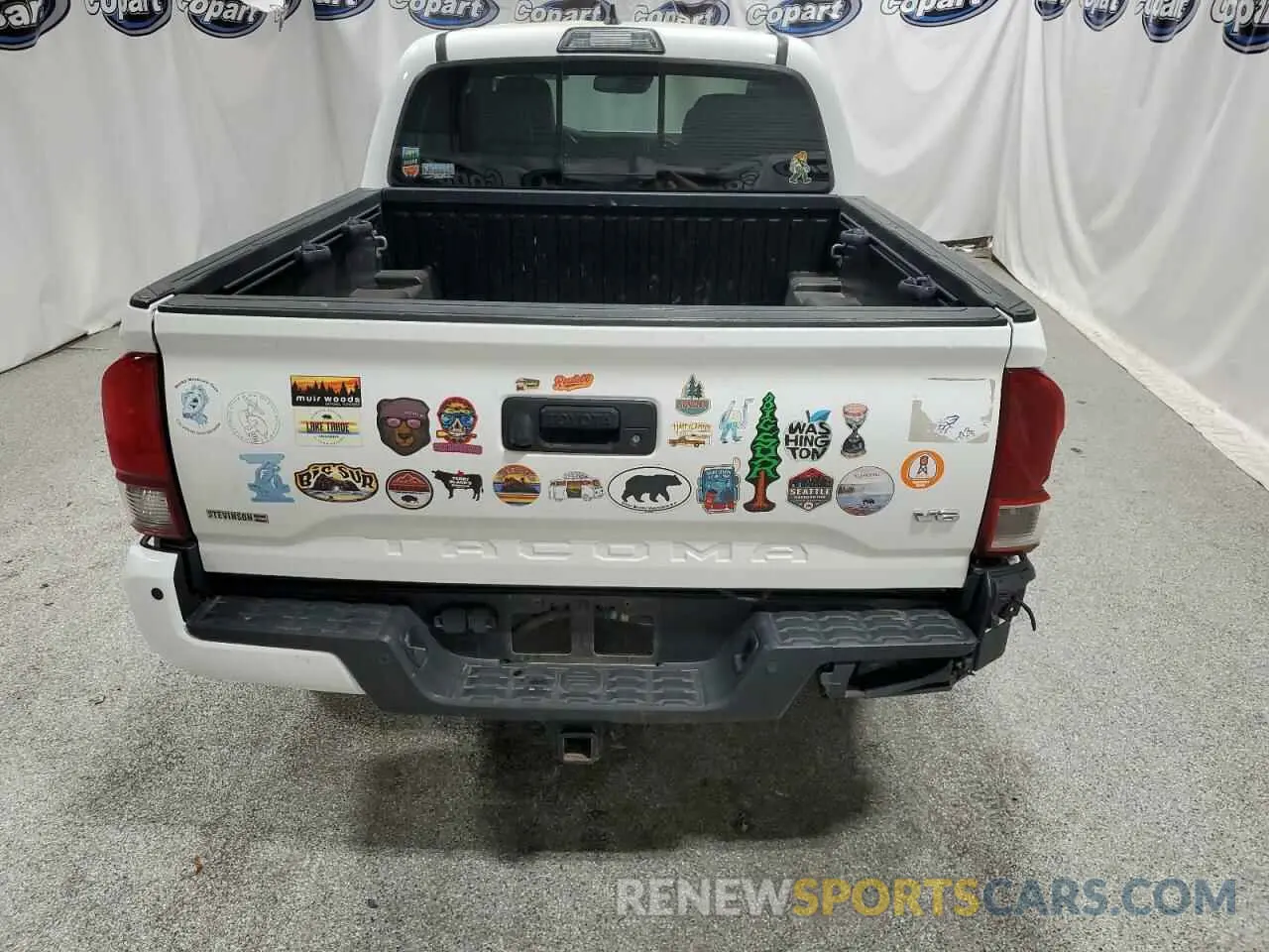 6 Photograph of a damaged car 3TMCZ5AN7KM197081 TOYOTA TACOMA 2019