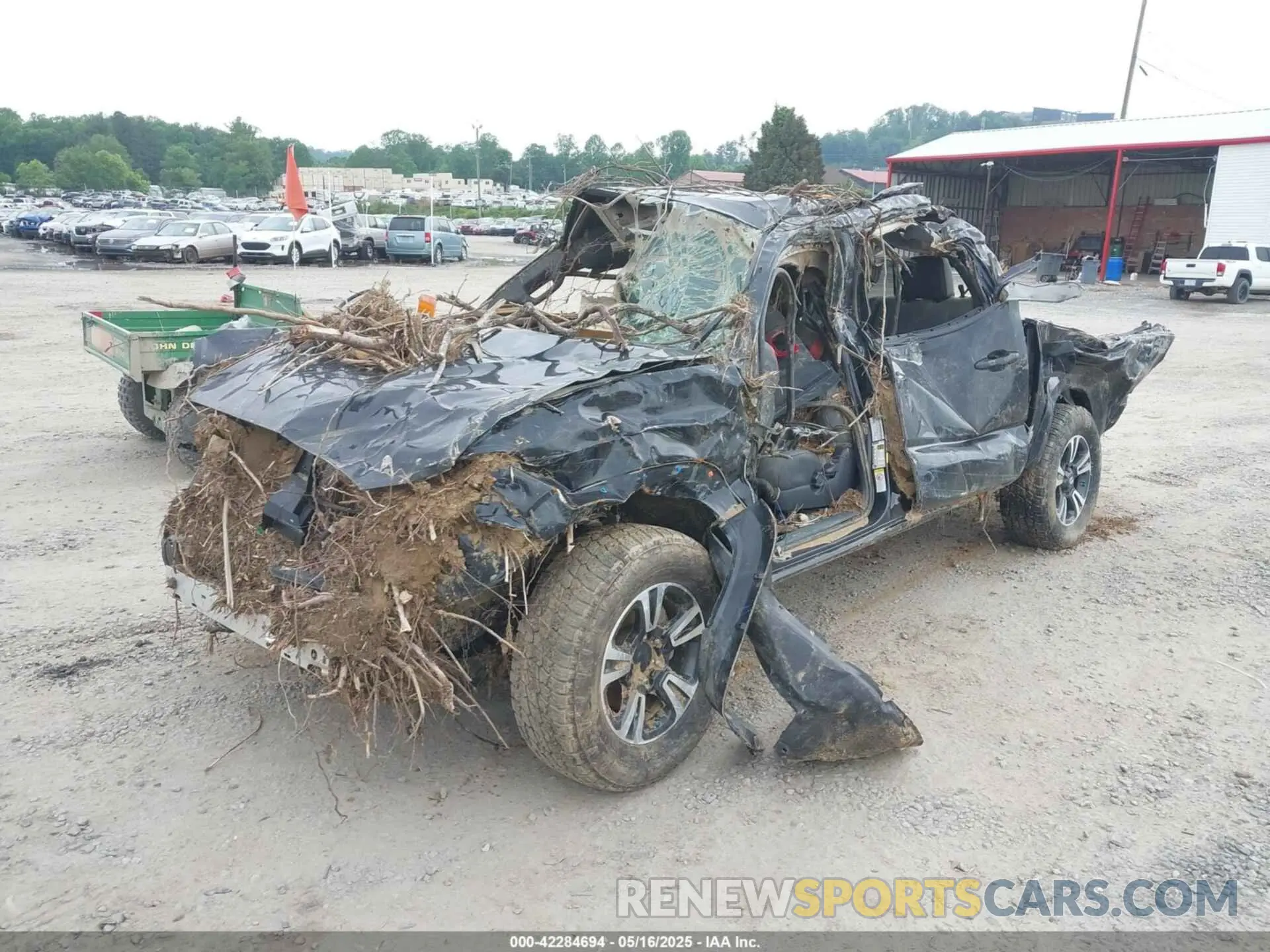2 Photograph of a damaged car 3TMCZ5AN7KM203669 TOYOTA TACOMA 2019