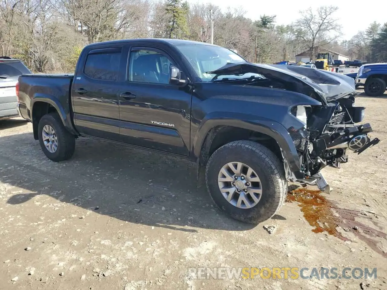 4 Photograph of a damaged car 3TMCZ5AN7KM213103 TOYOTA TACOMA 2019