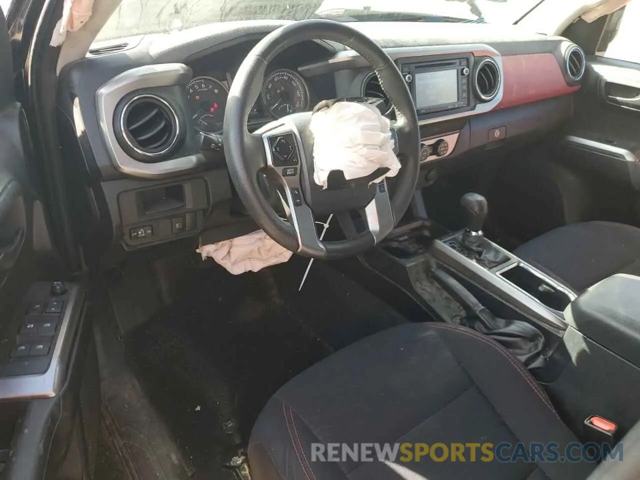 8 Photograph of a damaged car 3TMCZ5AN7KM213103 TOYOTA TACOMA 2019