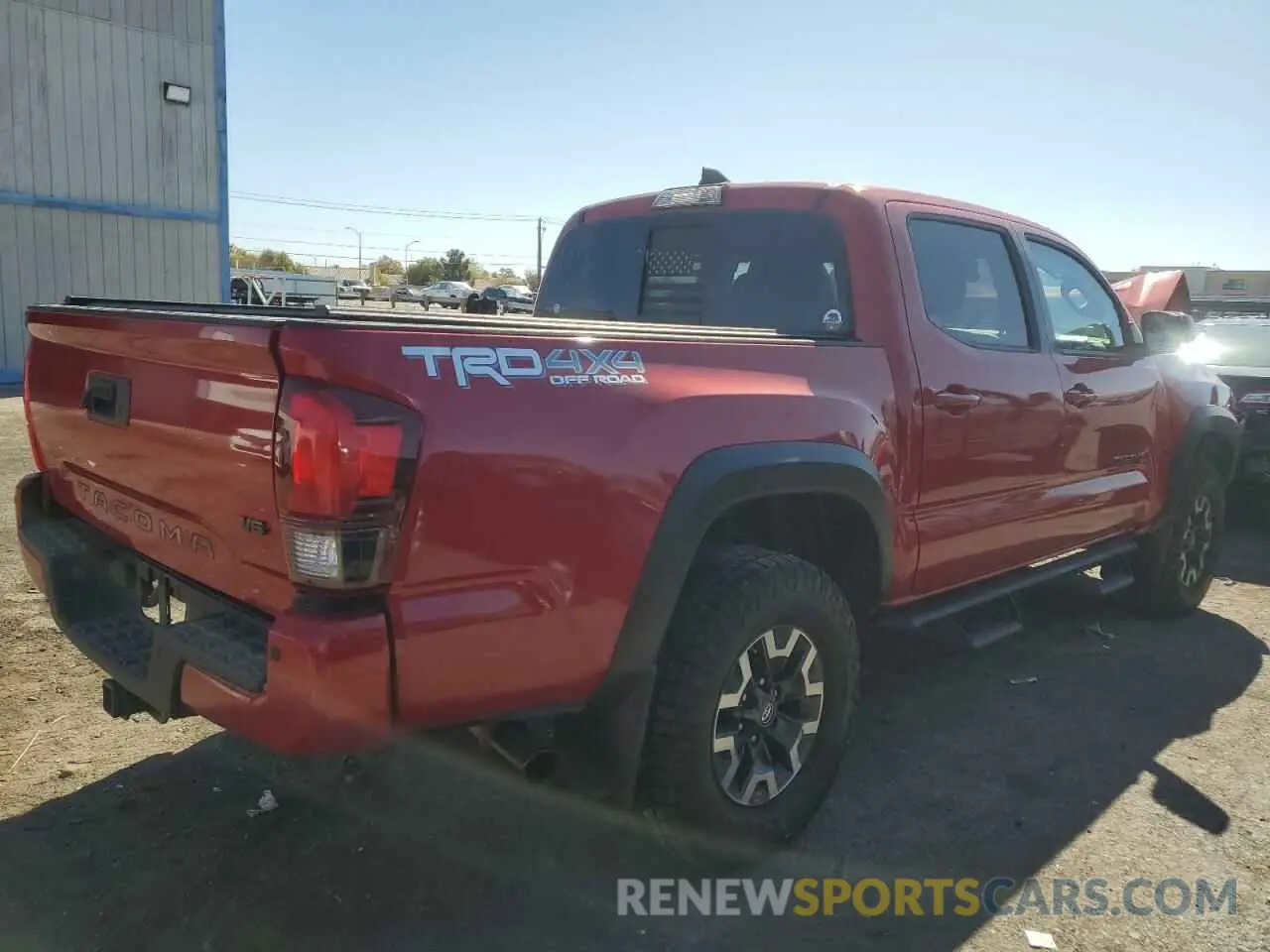 3 Photograph of a damaged car 3TMCZ5AN7KM213859 TOYOTA TACOMA 2019