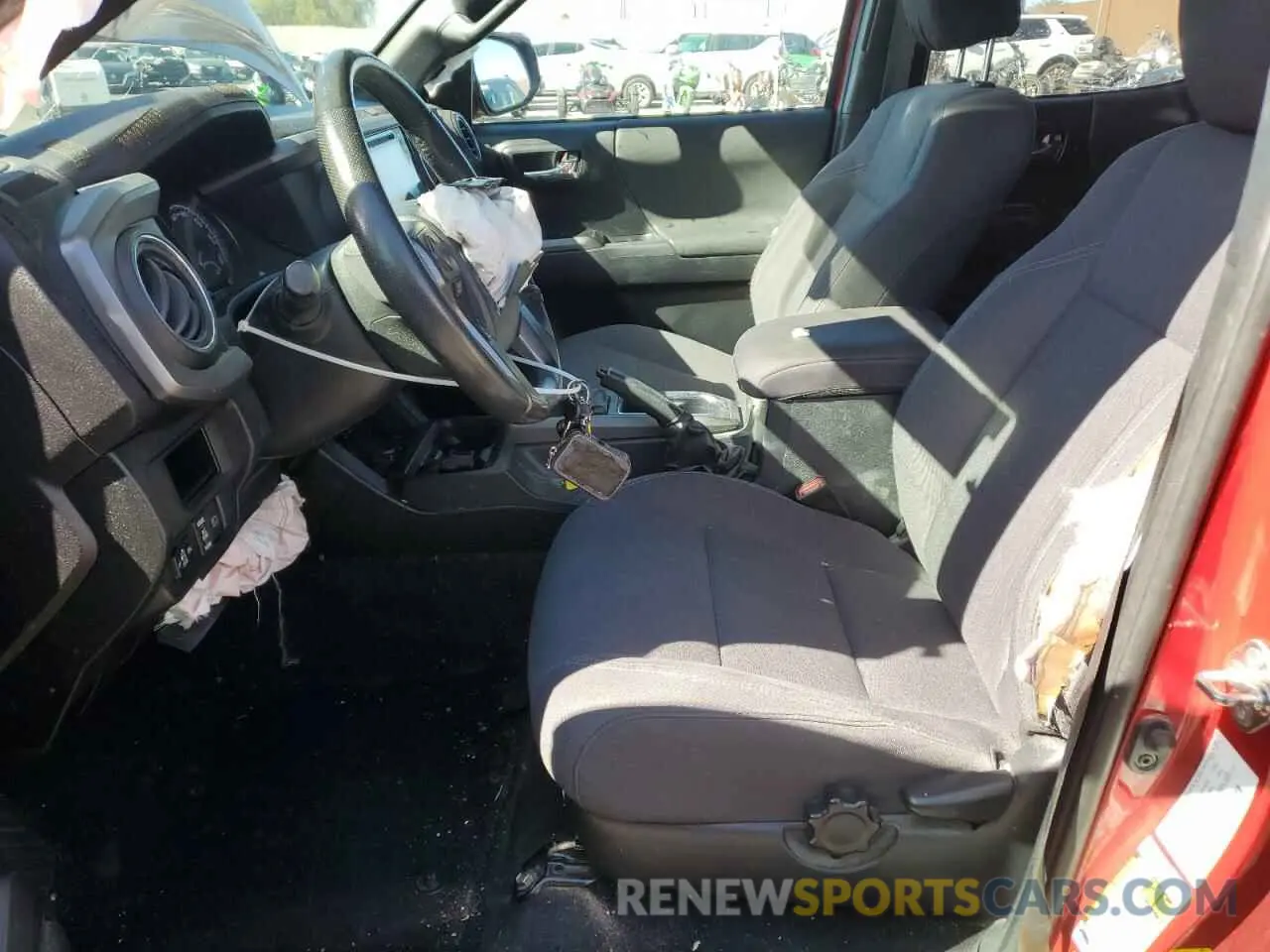 7 Photograph of a damaged car 3TMCZ5AN7KM213859 TOYOTA TACOMA 2019