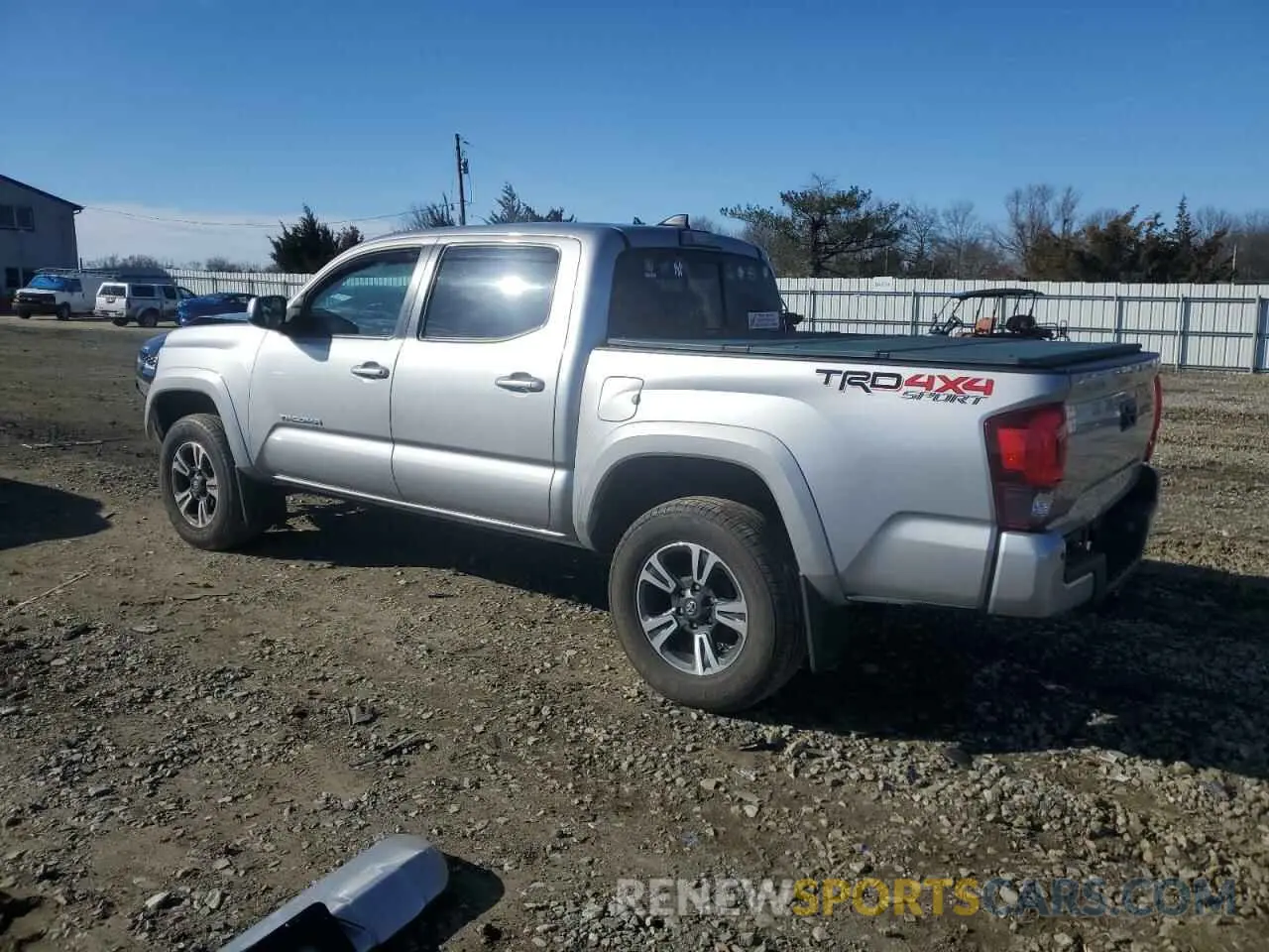 2 Photograph of a damaged car 3TMCZ5AN7KM218396 TOYOTA TACOMA 2019