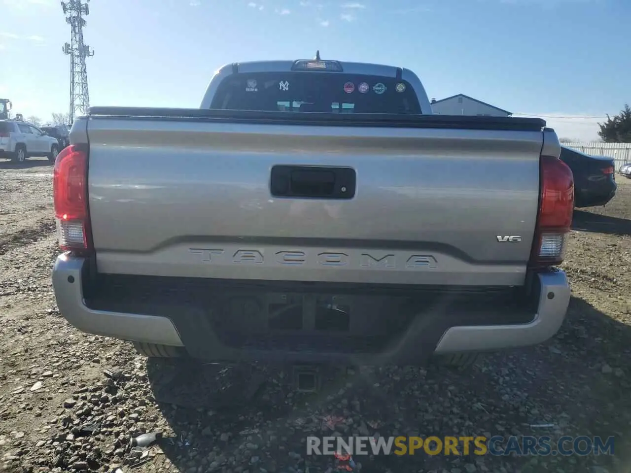 6 Photograph of a damaged car 3TMCZ5AN7KM218396 TOYOTA TACOMA 2019