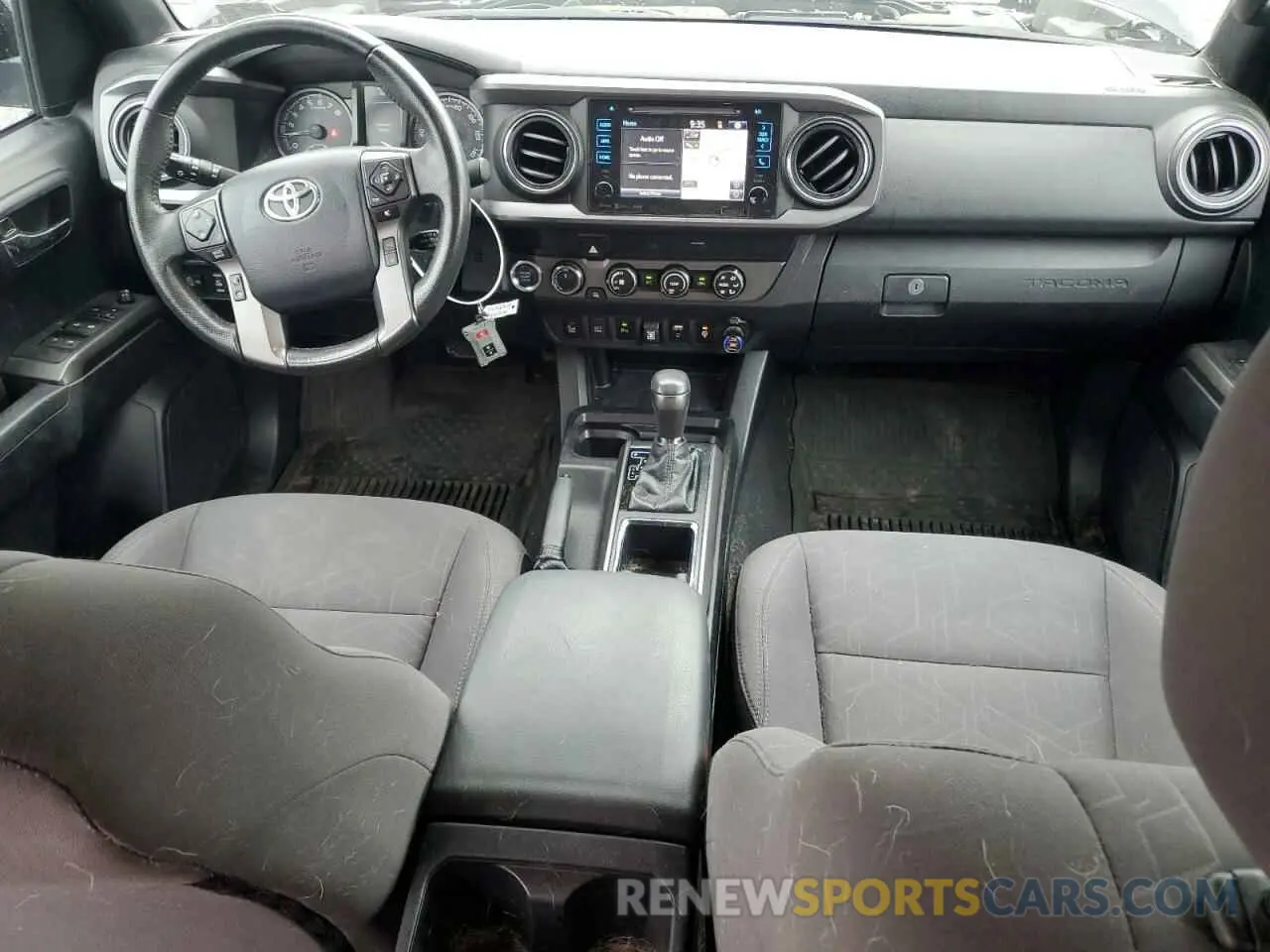 8 Photograph of a damaged car 3TMCZ5AN7KM224621 TOYOTA TACOMA 2019