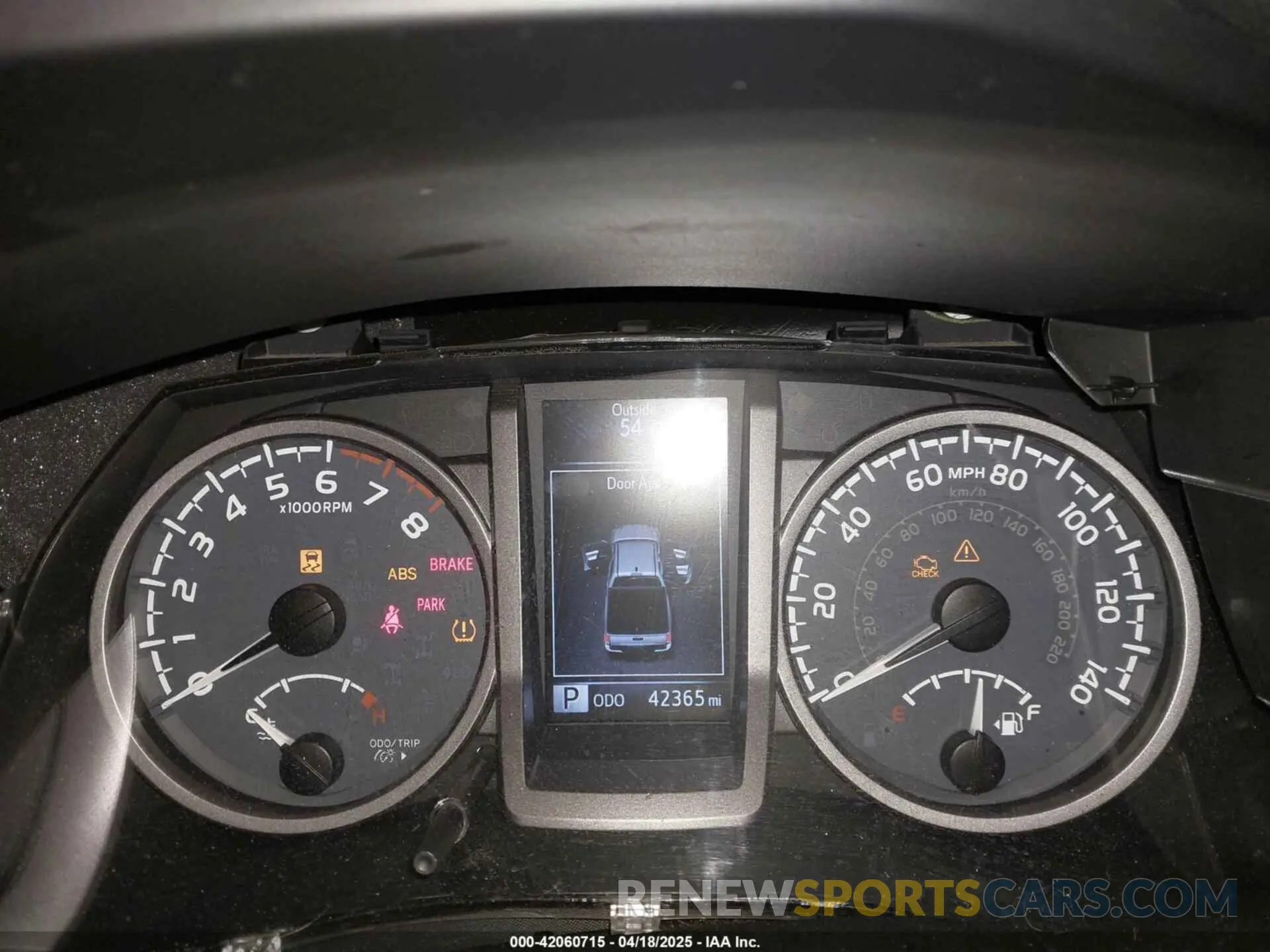 7 Photograph of a damaged car 3TMCZ5AN7KM232265 TOYOTA TACOMA 2019