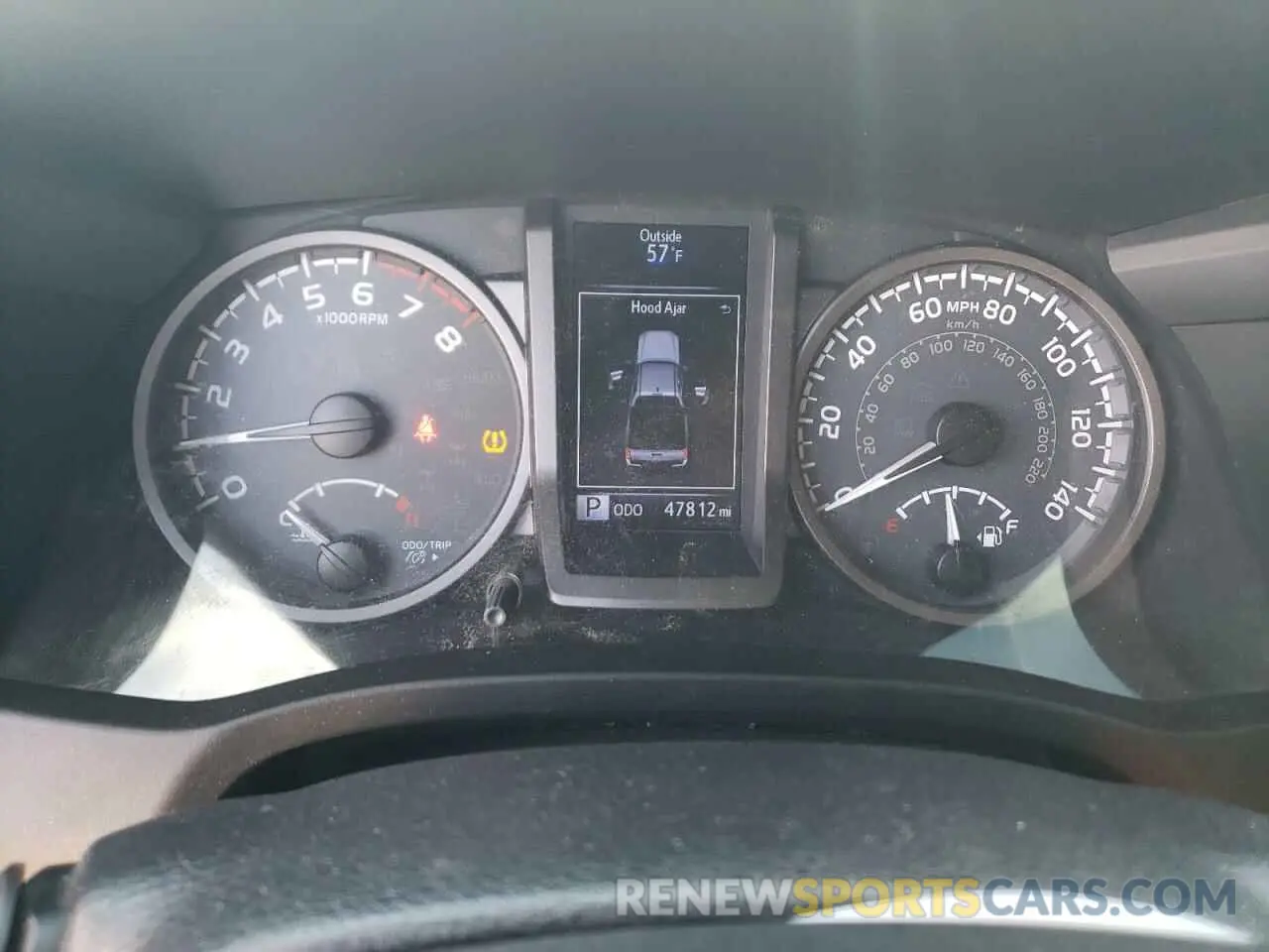 9 Photograph of a damaged car 3TMCZ5AN7KM235358 TOYOTA TACOMA 2019
