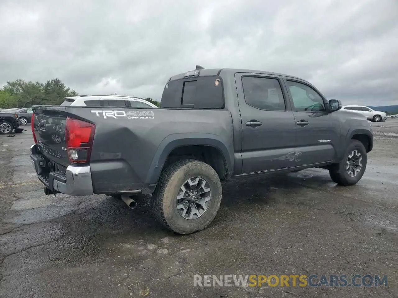 3 Photograph of a damaged car 3TMCZ5AN7KM236400 TOYOTA TACOMA 2019