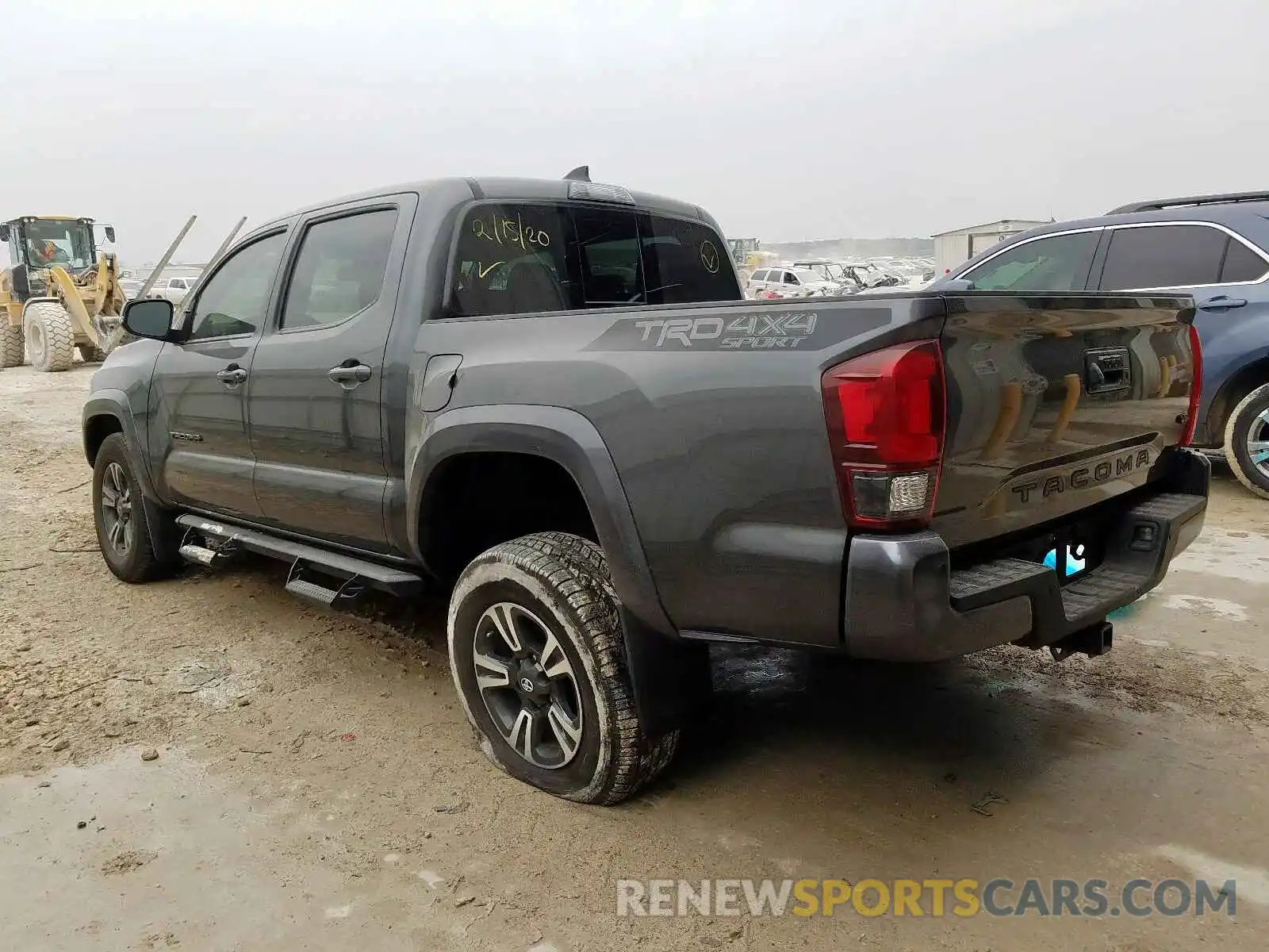 3 Photograph of a damaged car 3TMCZ5AN7KM237076 TOYOTA TACOMA 2019