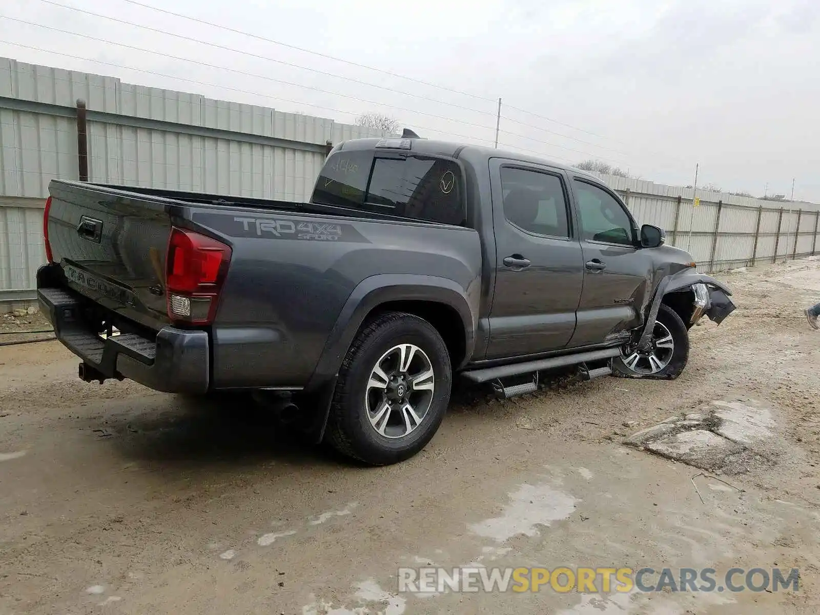 4 Photograph of a damaged car 3TMCZ5AN7KM237076 TOYOTA TACOMA 2019