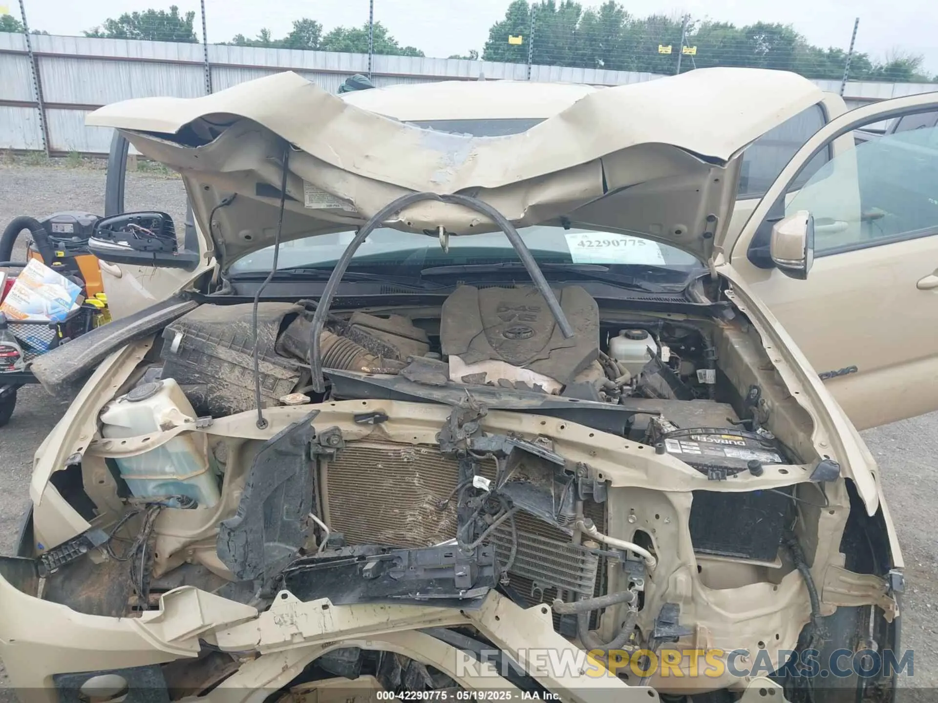 10 Photograph of a damaged car 3TMCZ5AN7KM238146 TOYOTA TACOMA 2019