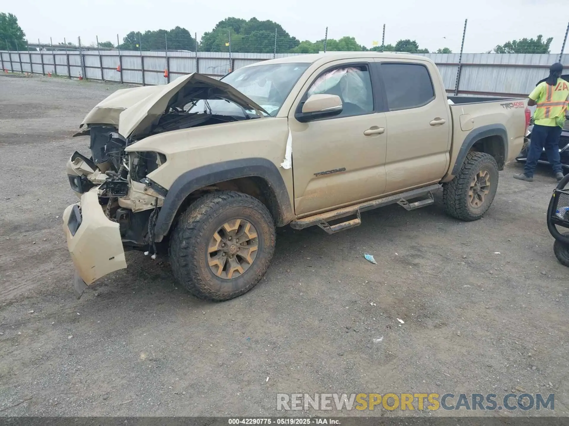 2 Photograph of a damaged car 3TMCZ5AN7KM238146 TOYOTA TACOMA 2019