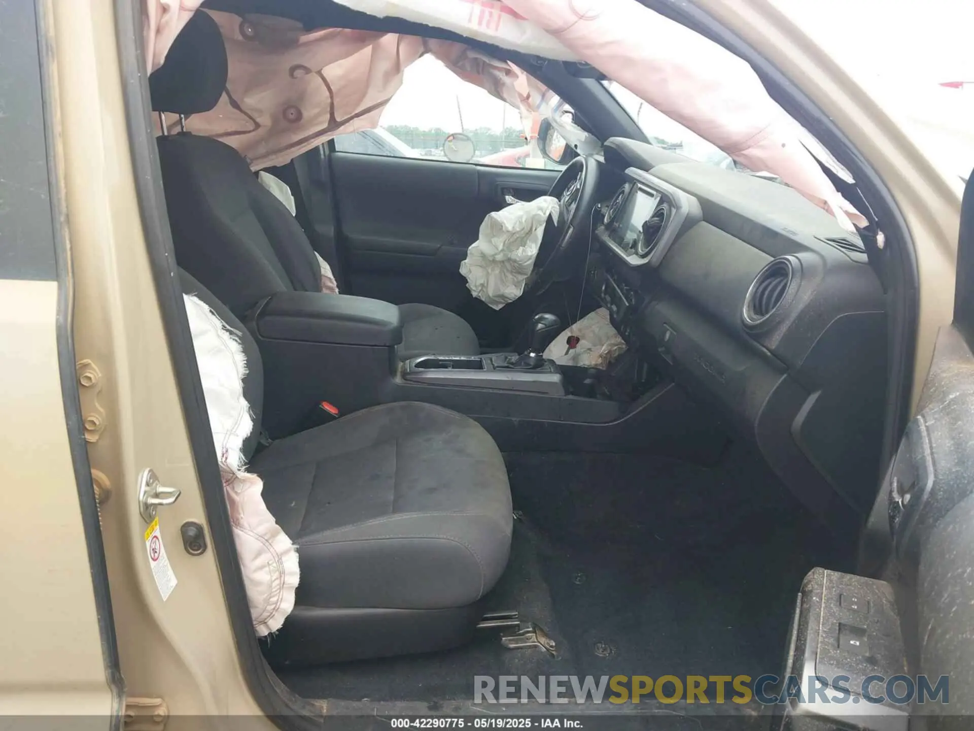 5 Photograph of a damaged car 3TMCZ5AN7KM238146 TOYOTA TACOMA 2019