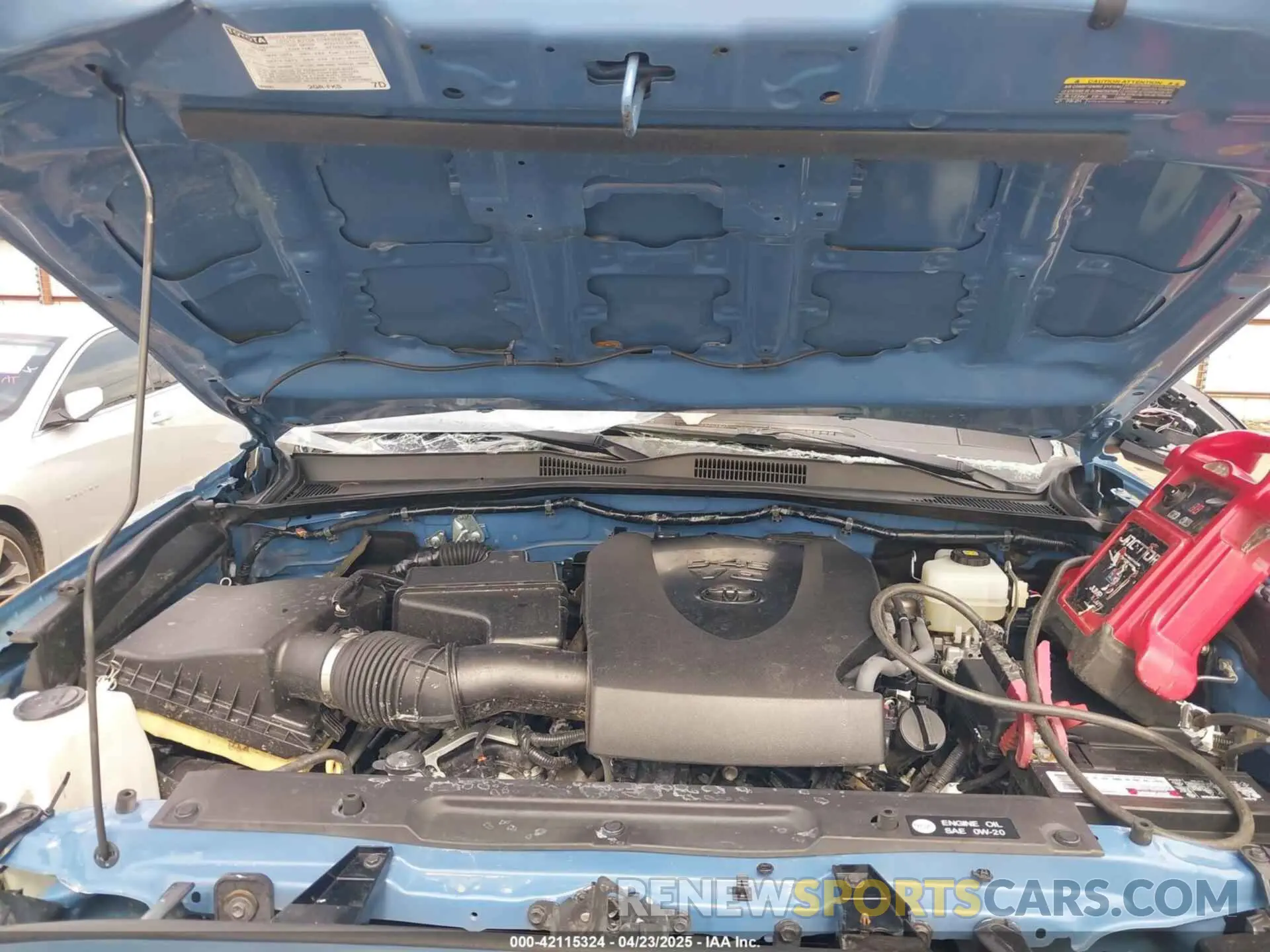 10 Photograph of a damaged car 3TMCZ5AN7KM252435 TOYOTA TACOMA 2019