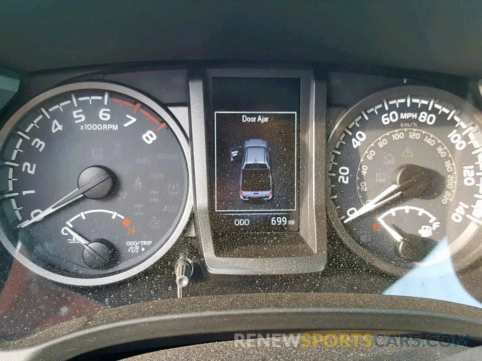 8 Photograph of a damaged car 3TMCZ5AN7KM257358 TOYOTA TACOMA 2019
