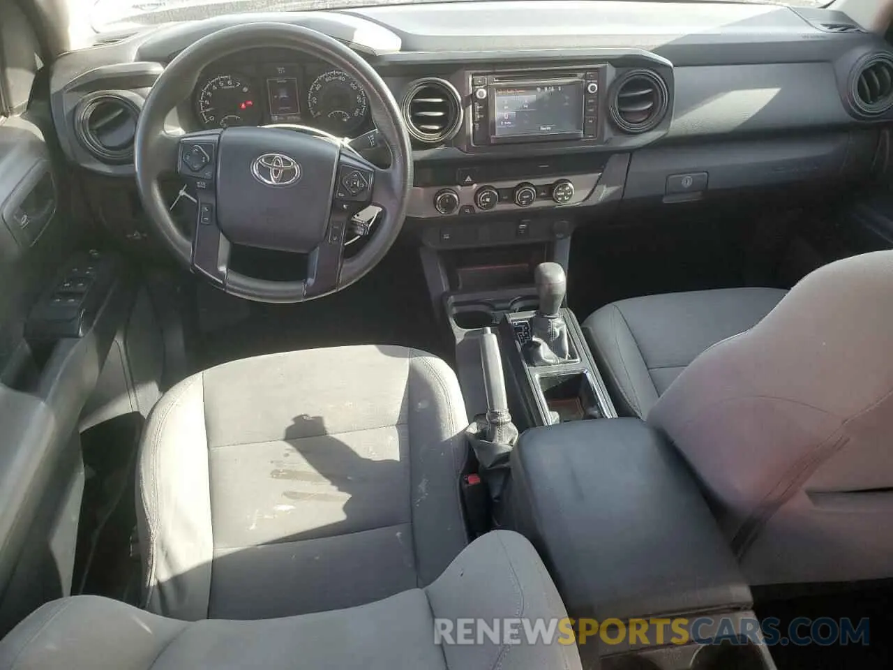 8 Photograph of a damaged car 3TMCZ5AN7KM266156 TOYOTA TACOMA 2019