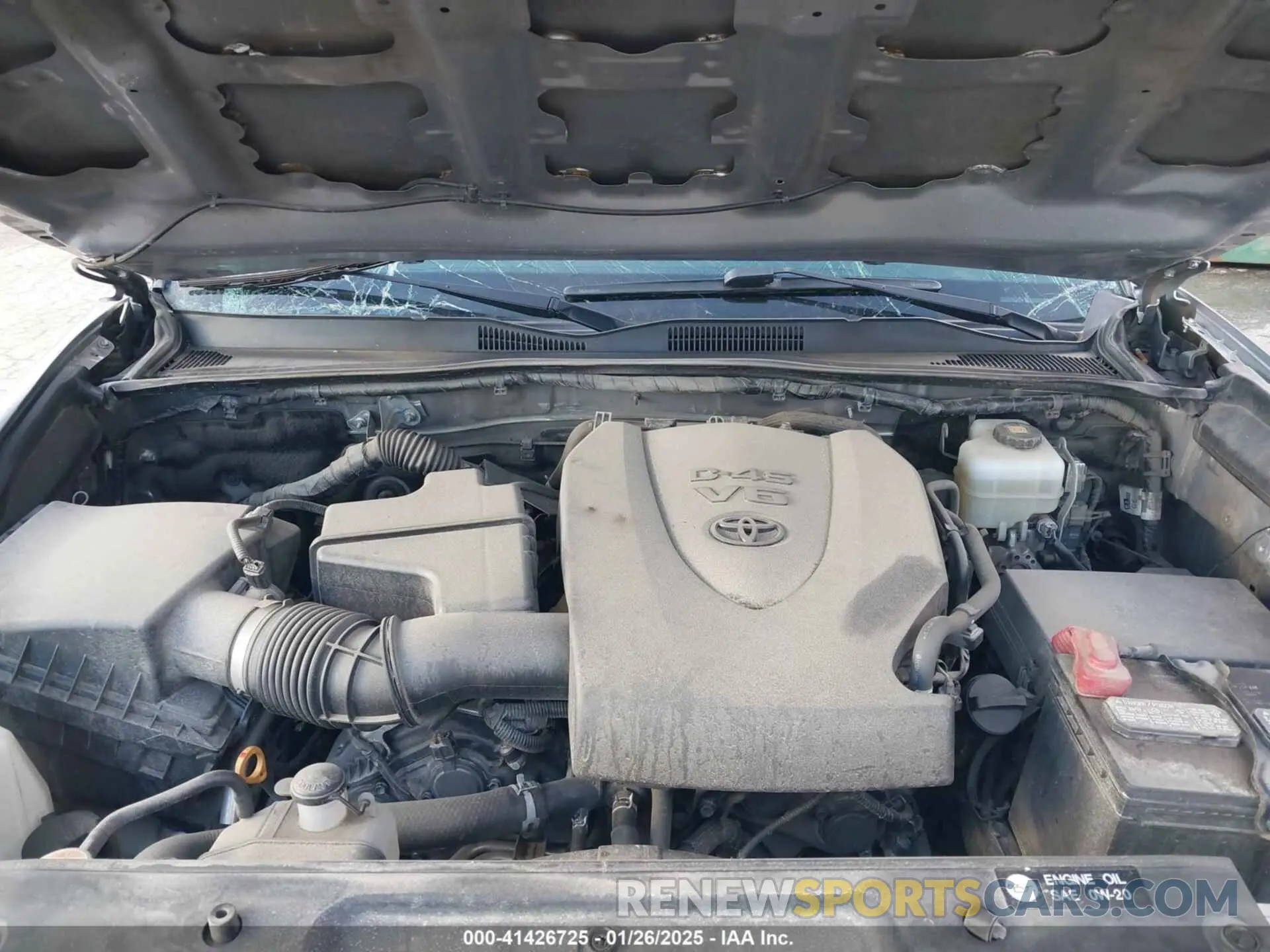 10 Photograph of a damaged car 3TMCZ5AN7KM274810 TOYOTA TACOMA 2019
