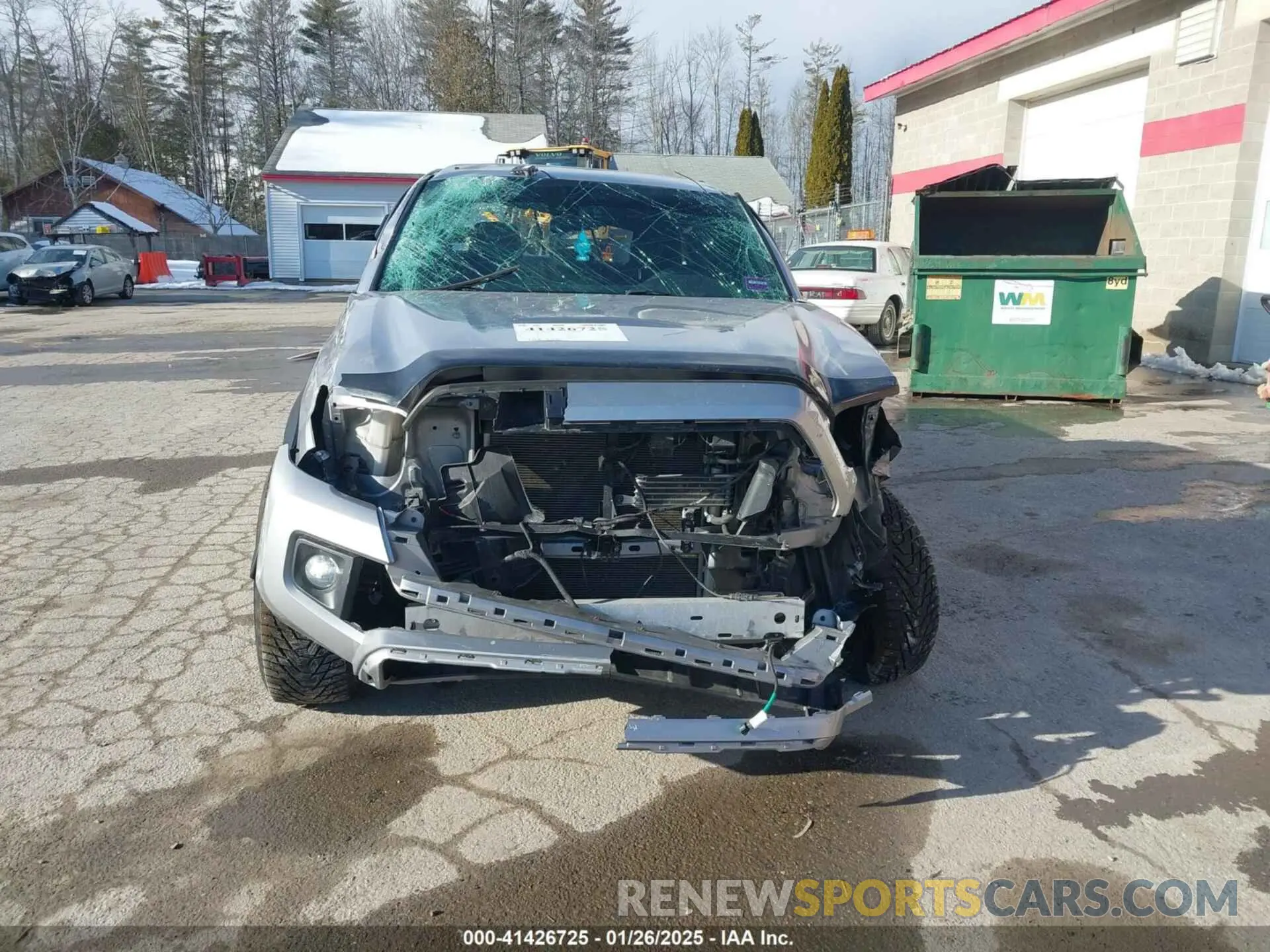 11 Photograph of a damaged car 3TMCZ5AN7KM274810 TOYOTA TACOMA 2019