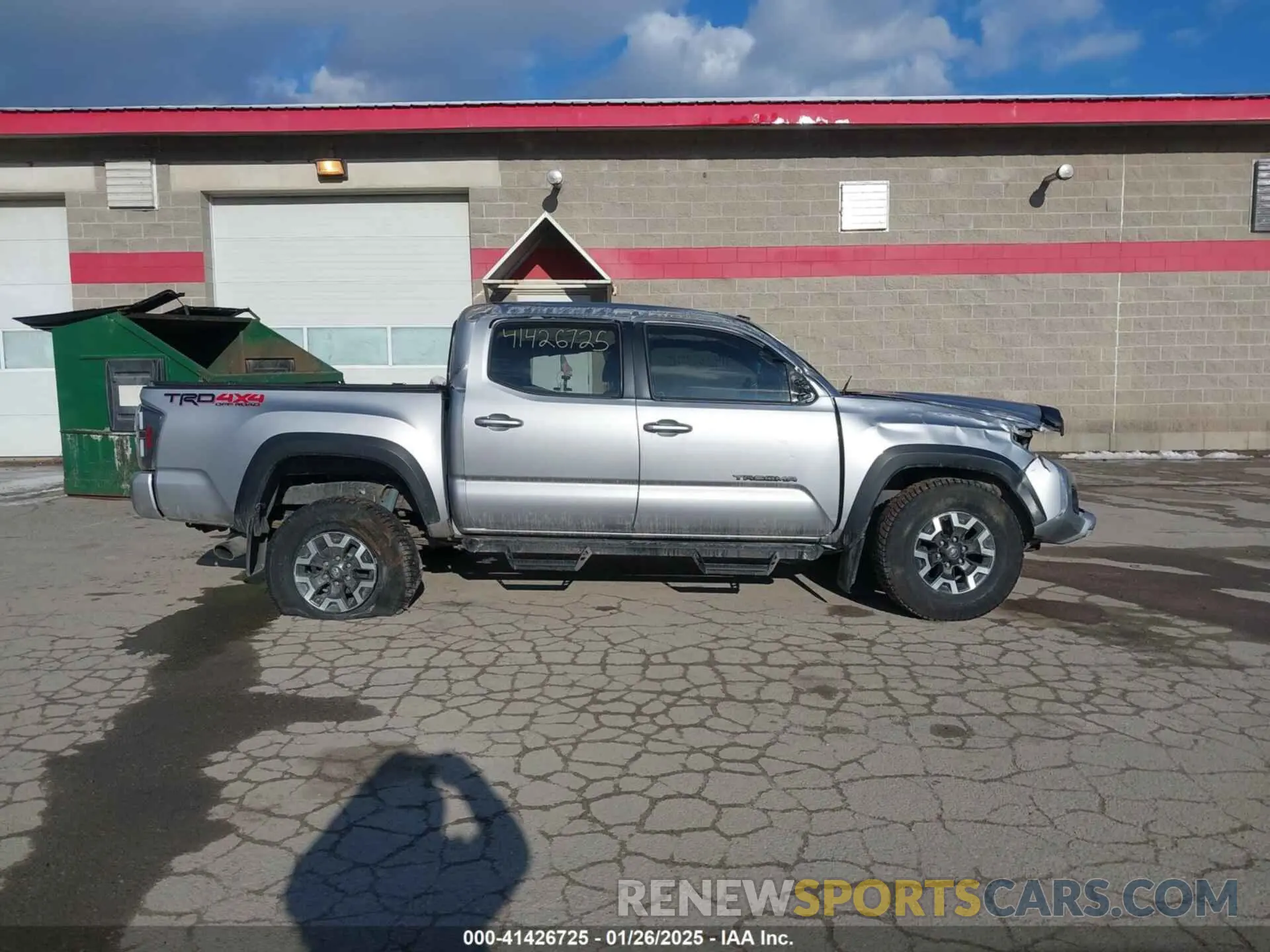 12 Photograph of a damaged car 3TMCZ5AN7KM274810 TOYOTA TACOMA 2019