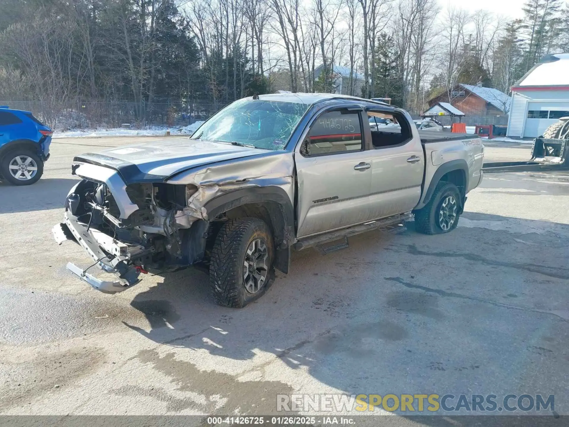2 Photograph of a damaged car 3TMCZ5AN7KM274810 TOYOTA TACOMA 2019