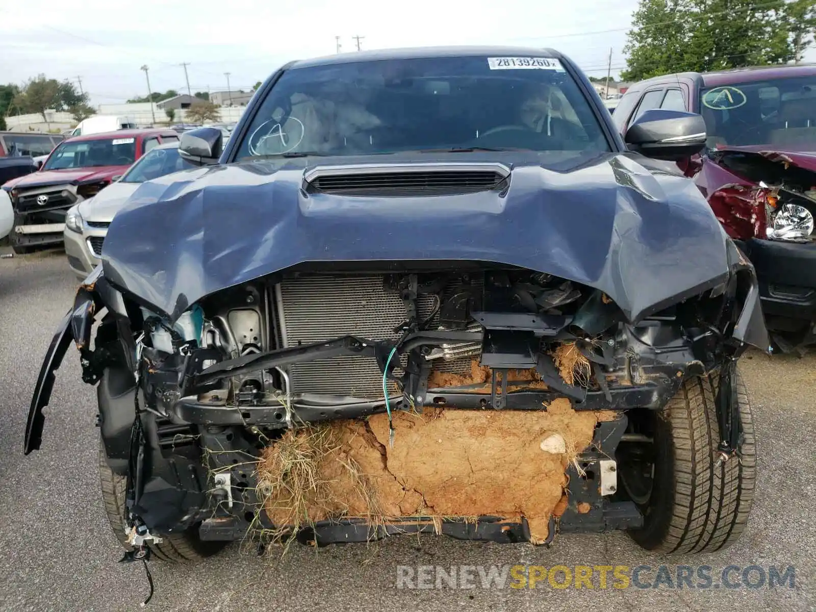 9 Photograph of a damaged car 3TMCZ5AN7KM279926 TOYOTA TACOMA 2019