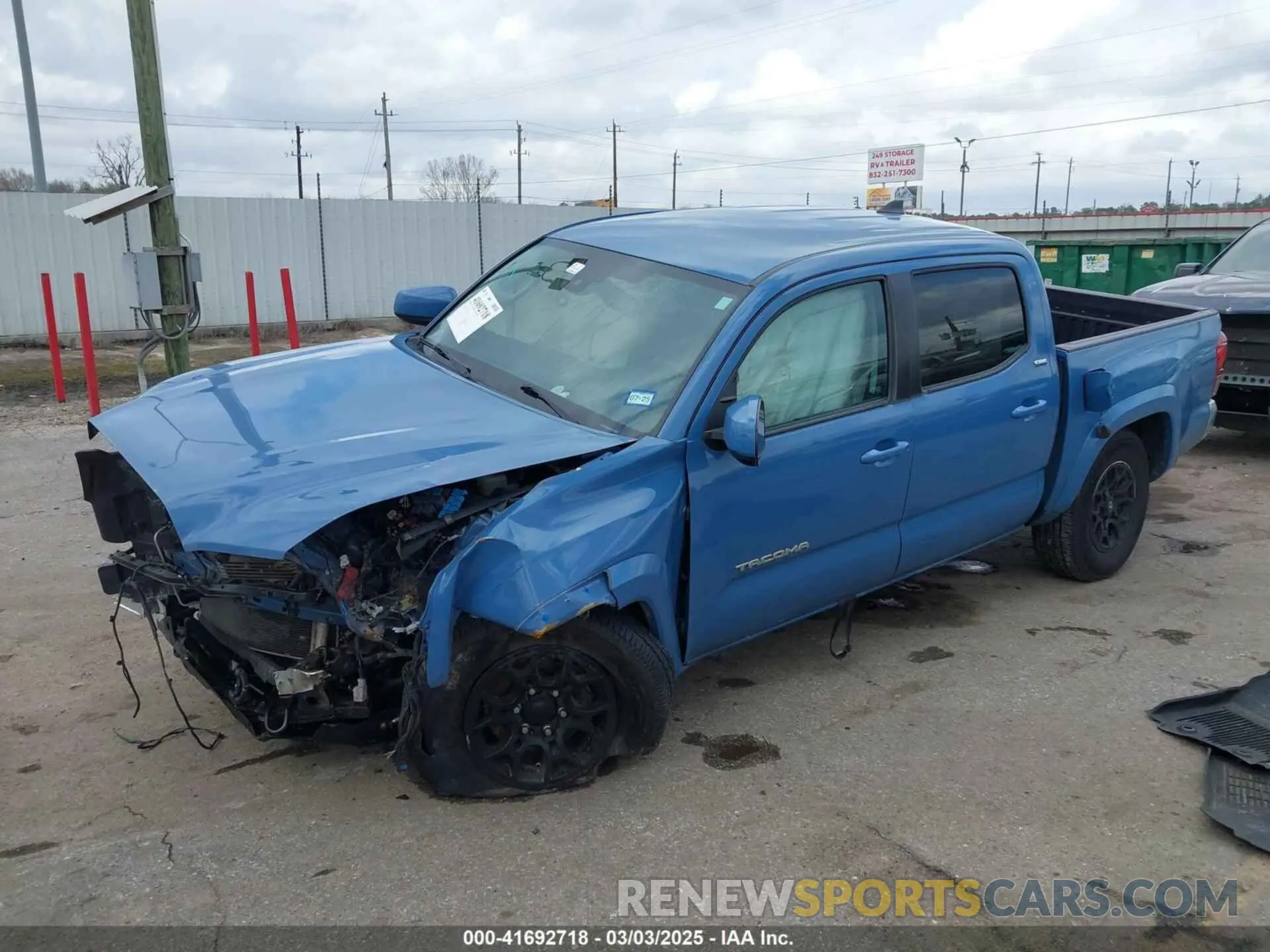 2 Photograph of a damaged car 3TMCZ5AN7KM280607 TOYOTA TACOMA 2019
