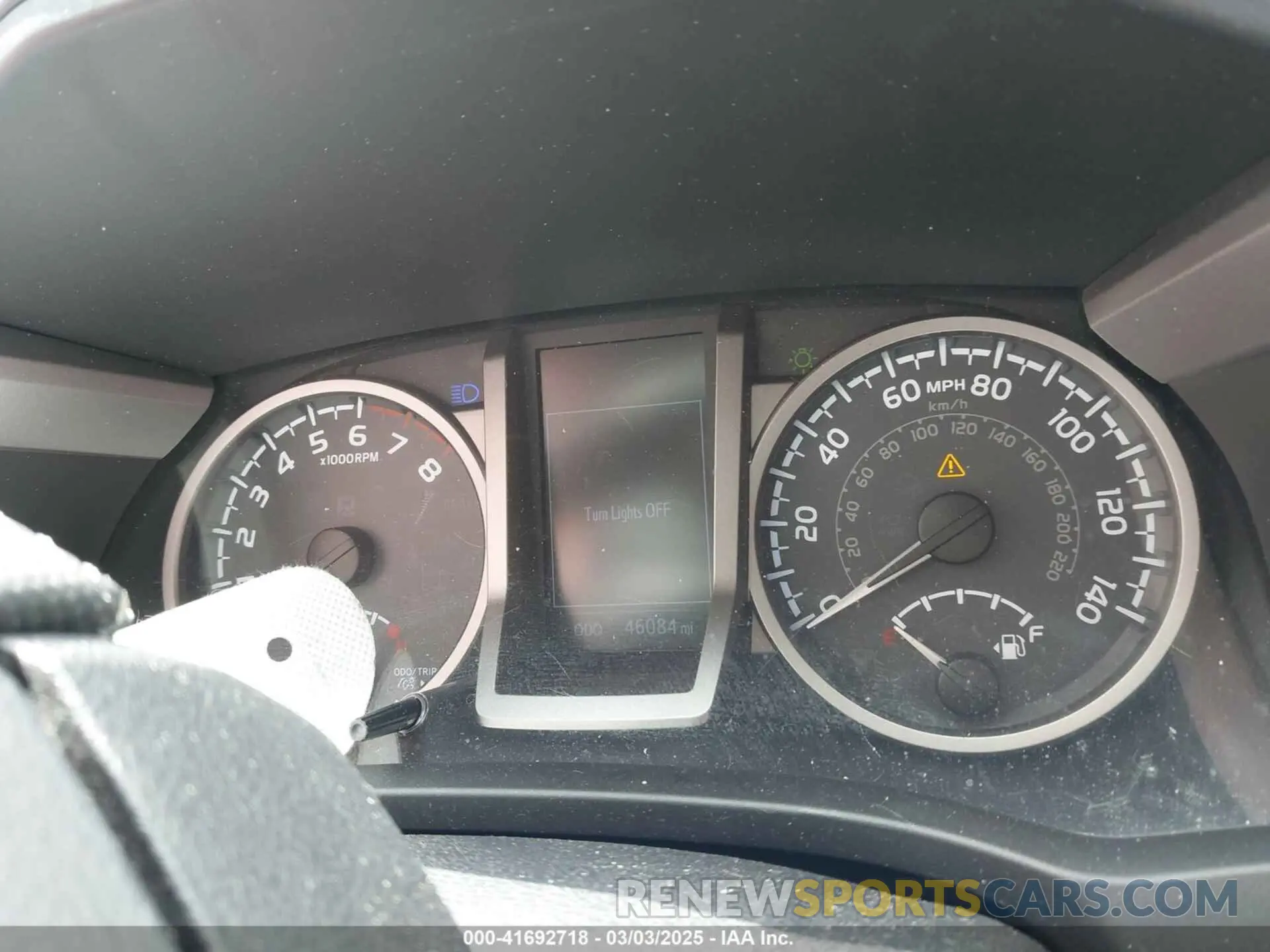 7 Photograph of a damaged car 3TMCZ5AN7KM280607 TOYOTA TACOMA 2019