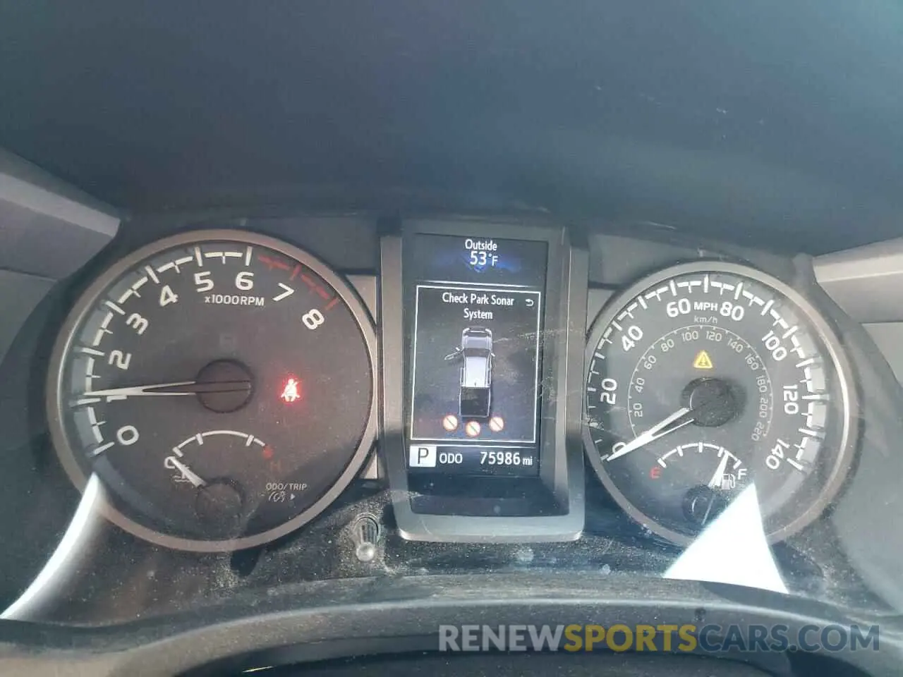 9 Photograph of a damaged car 3TMCZ5AN7KM287170 TOYOTA TACOMA 2019