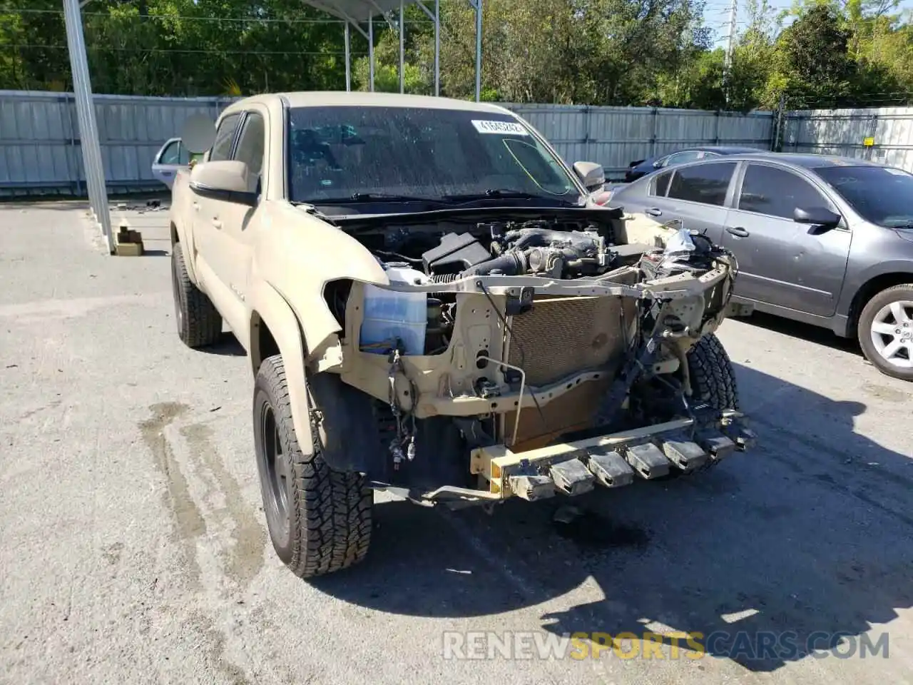 9 Photograph of a damaged car 3TMCZ5AN8KM190530 TOYOTA TACOMA 2019