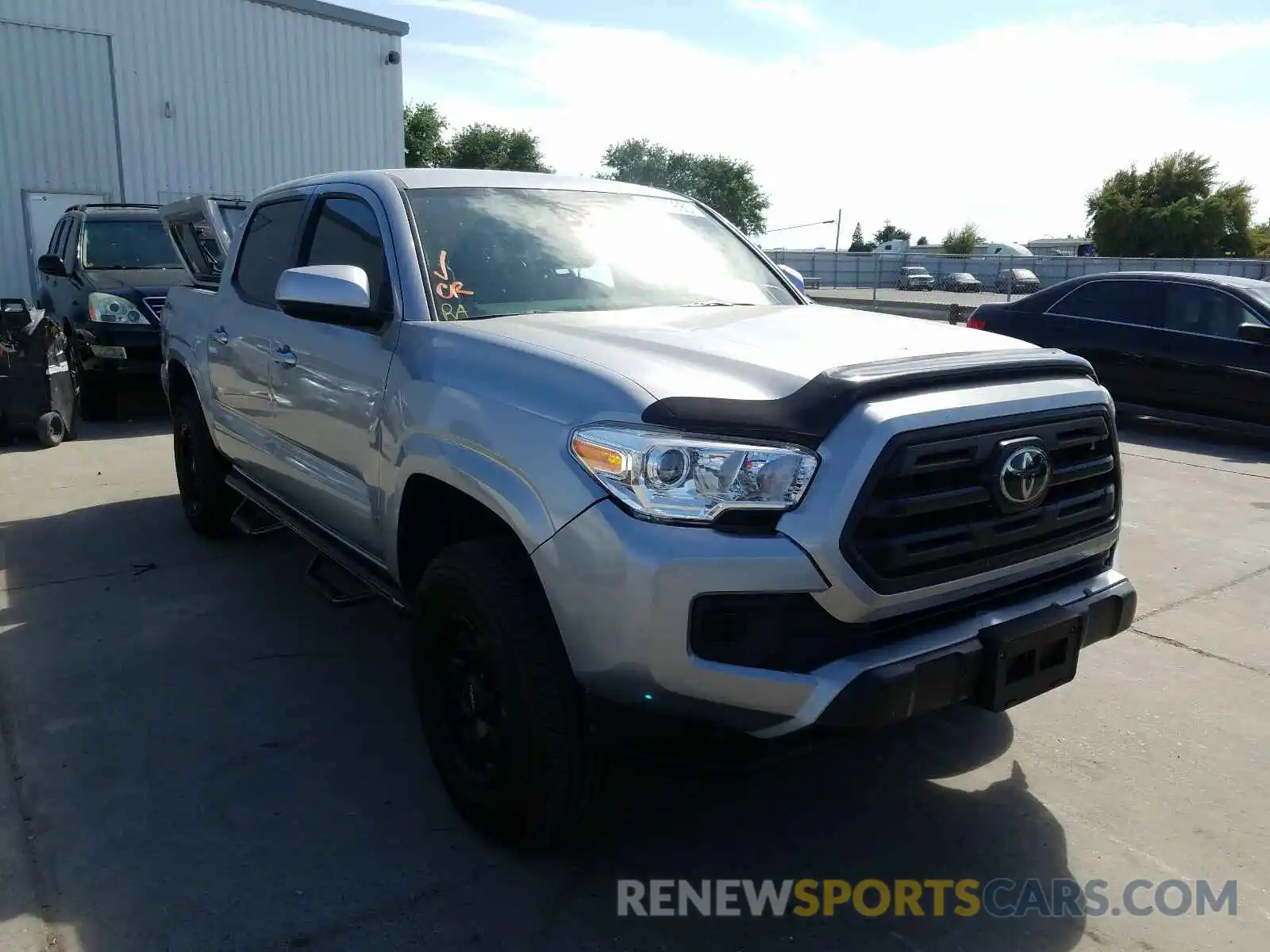 1 Photograph of a damaged car 3TMCZ5AN8KM191127 TOYOTA TACOMA 2019