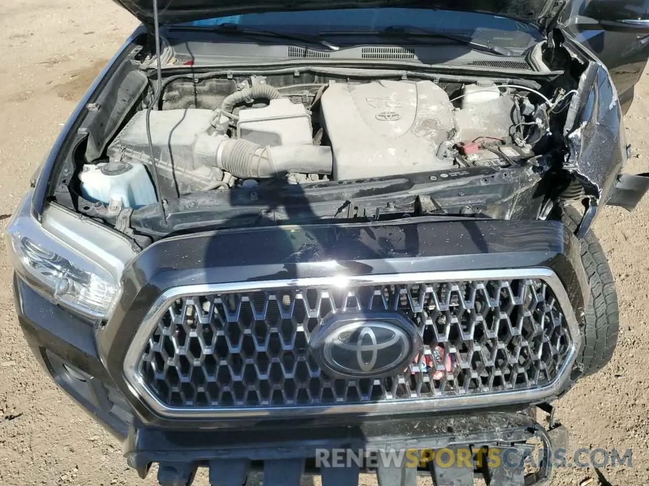 11 Photograph of a damaged car 3TMCZ5AN8KM198319 TOYOTA TACOMA 2019