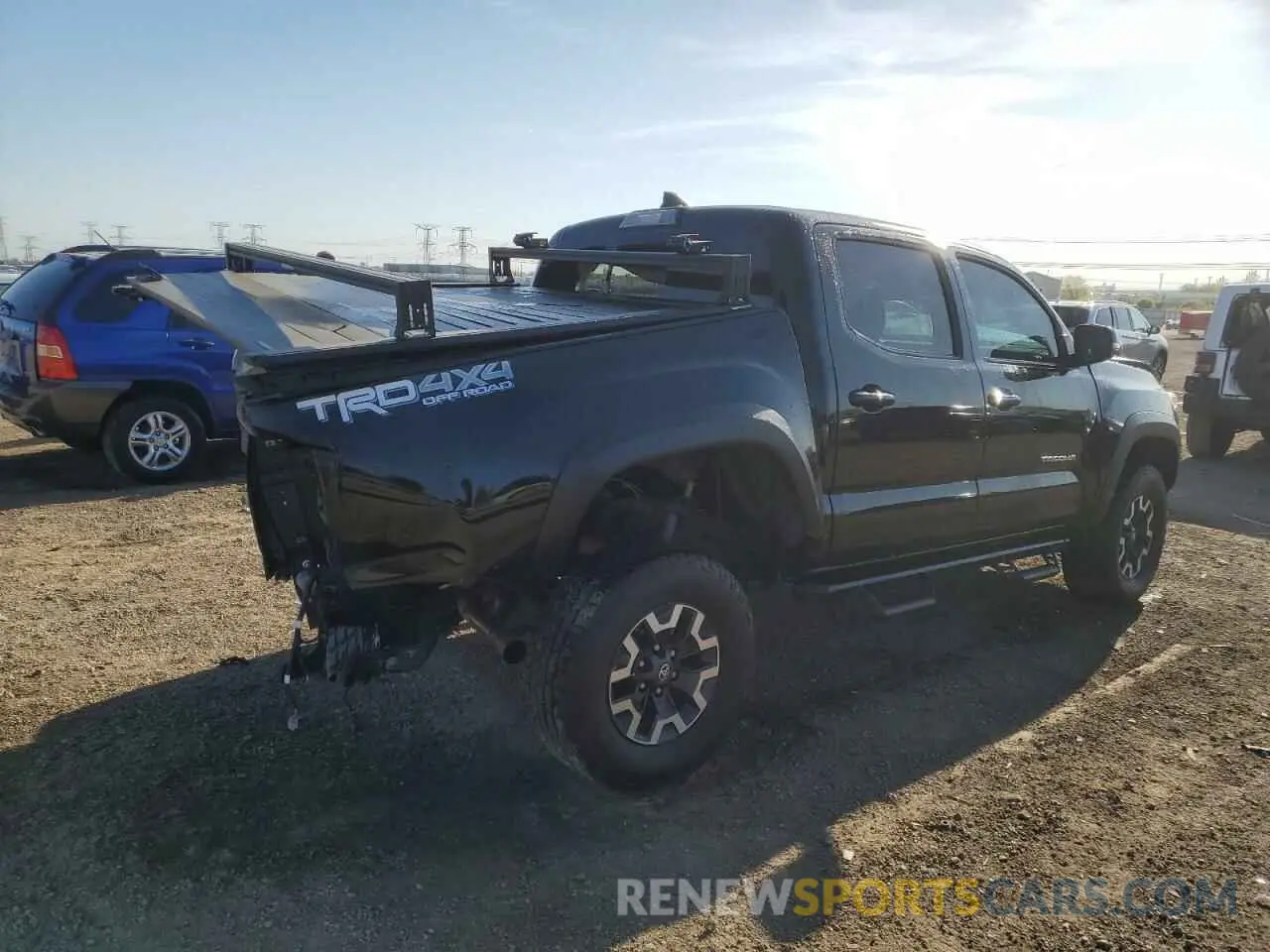 3 Photograph of a damaged car 3TMCZ5AN8KM198319 TOYOTA TACOMA 2019