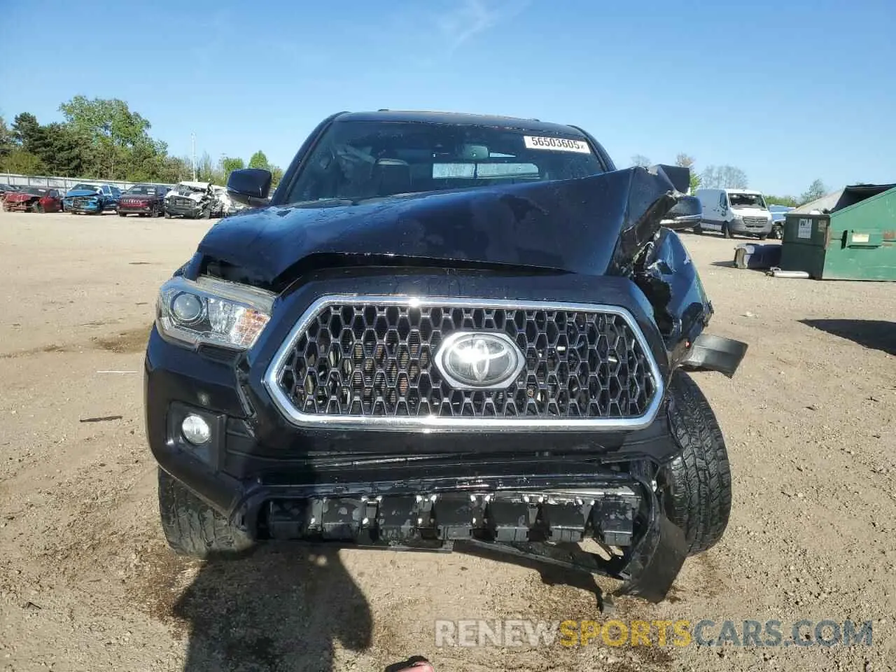 5 Photograph of a damaged car 3TMCZ5AN8KM198319 TOYOTA TACOMA 2019