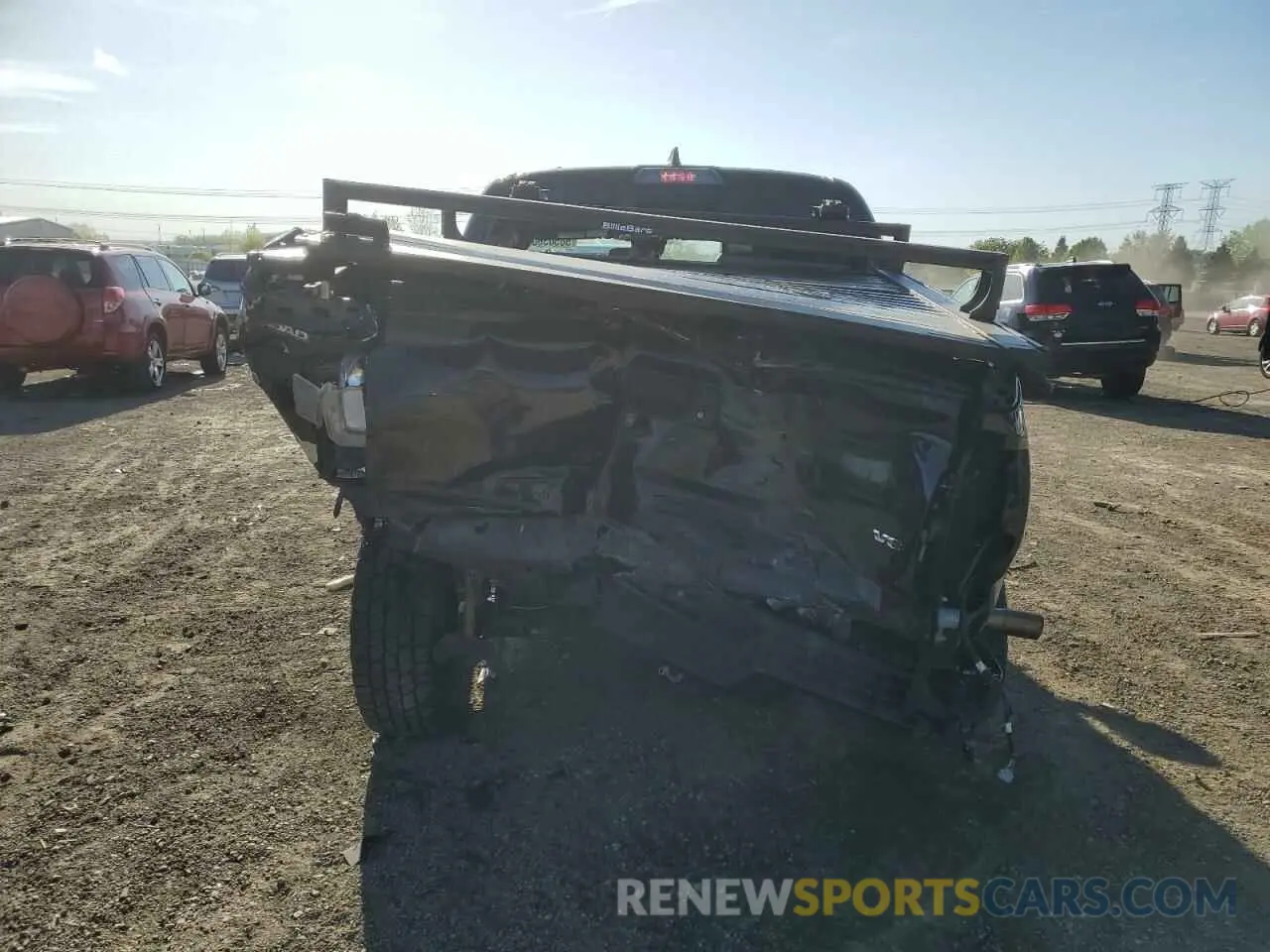 6 Photograph of a damaged car 3TMCZ5AN8KM198319 TOYOTA TACOMA 2019