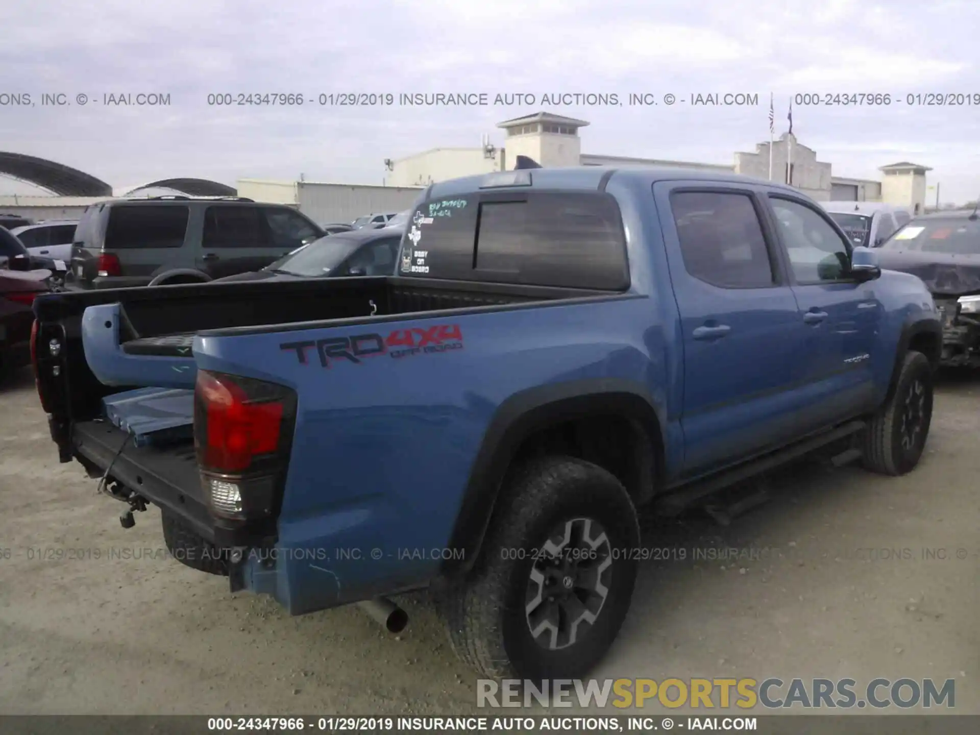 4 Photograph of a damaged car 3TMCZ5AN8KM202384 TOYOTA TACOMA 2019