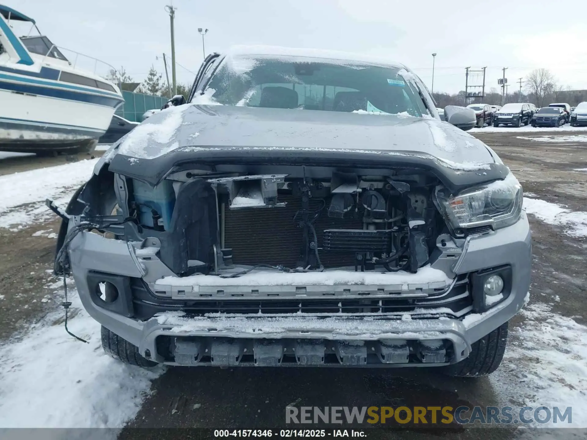 12 Photograph of a damaged car 3TMCZ5AN8KM211246 TOYOTA TACOMA 2019