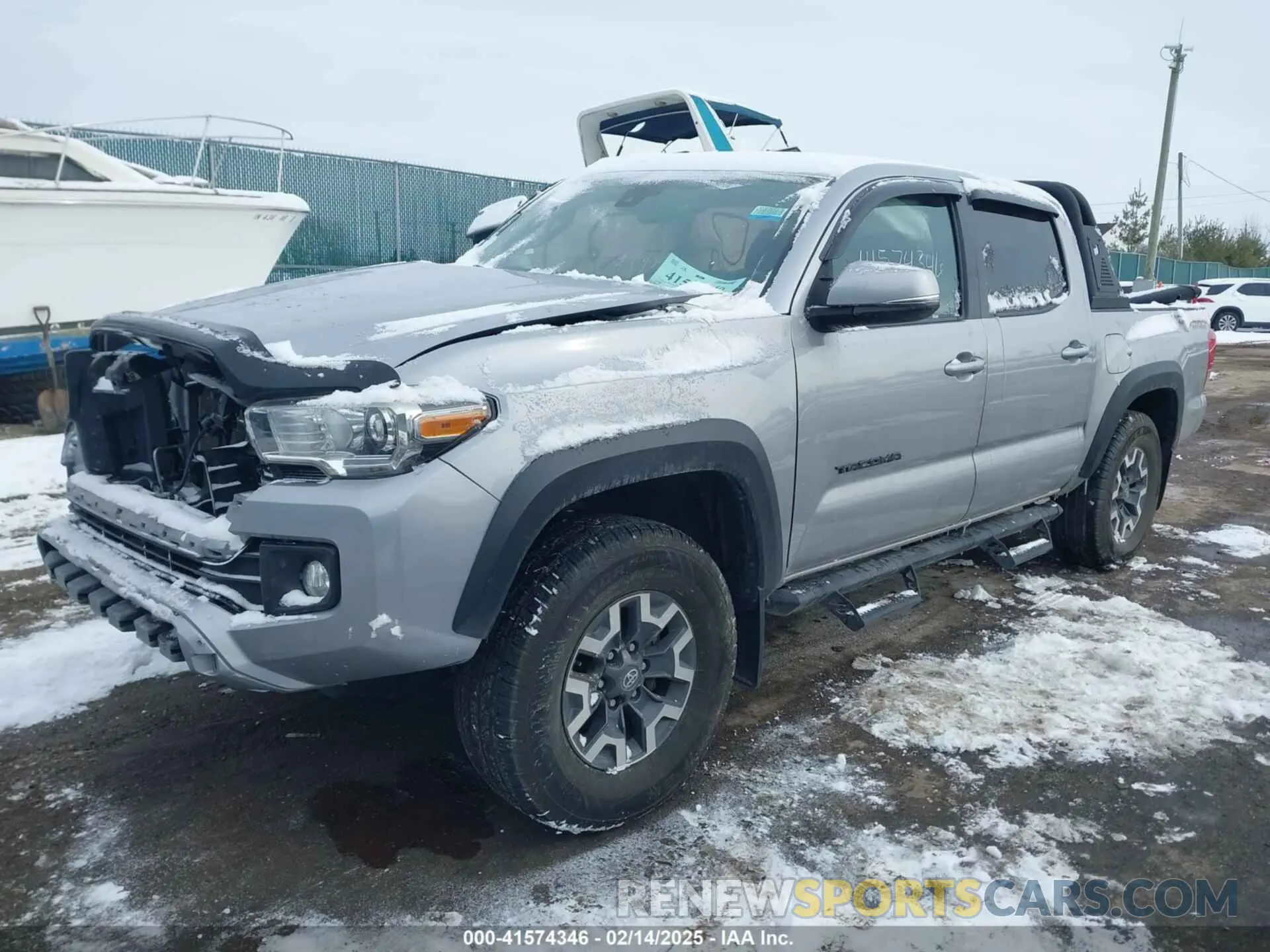 2 Photograph of a damaged car 3TMCZ5AN8KM211246 TOYOTA TACOMA 2019