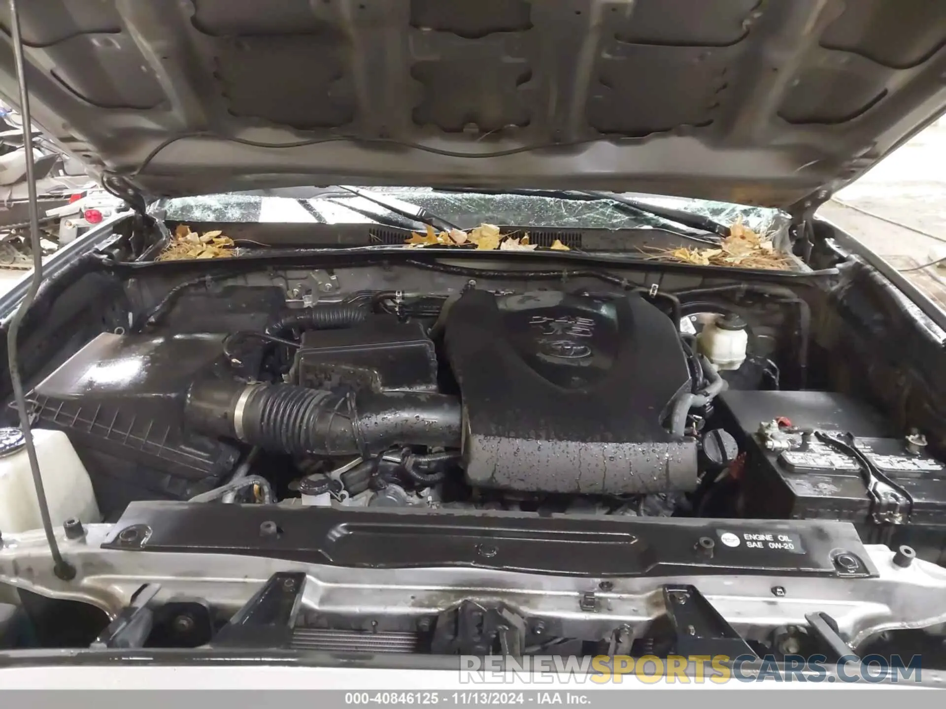10 Photograph of a damaged car 3TMCZ5AN8KM214437 TOYOTA TACOMA 2019