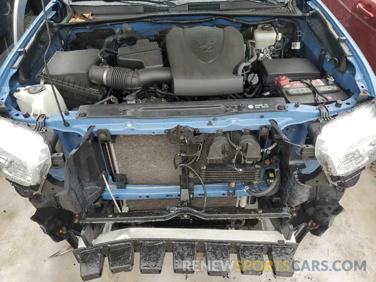 11 Photograph of a damaged car 3TMCZ5AN8KM217340 TOYOTA TACOMA 2019