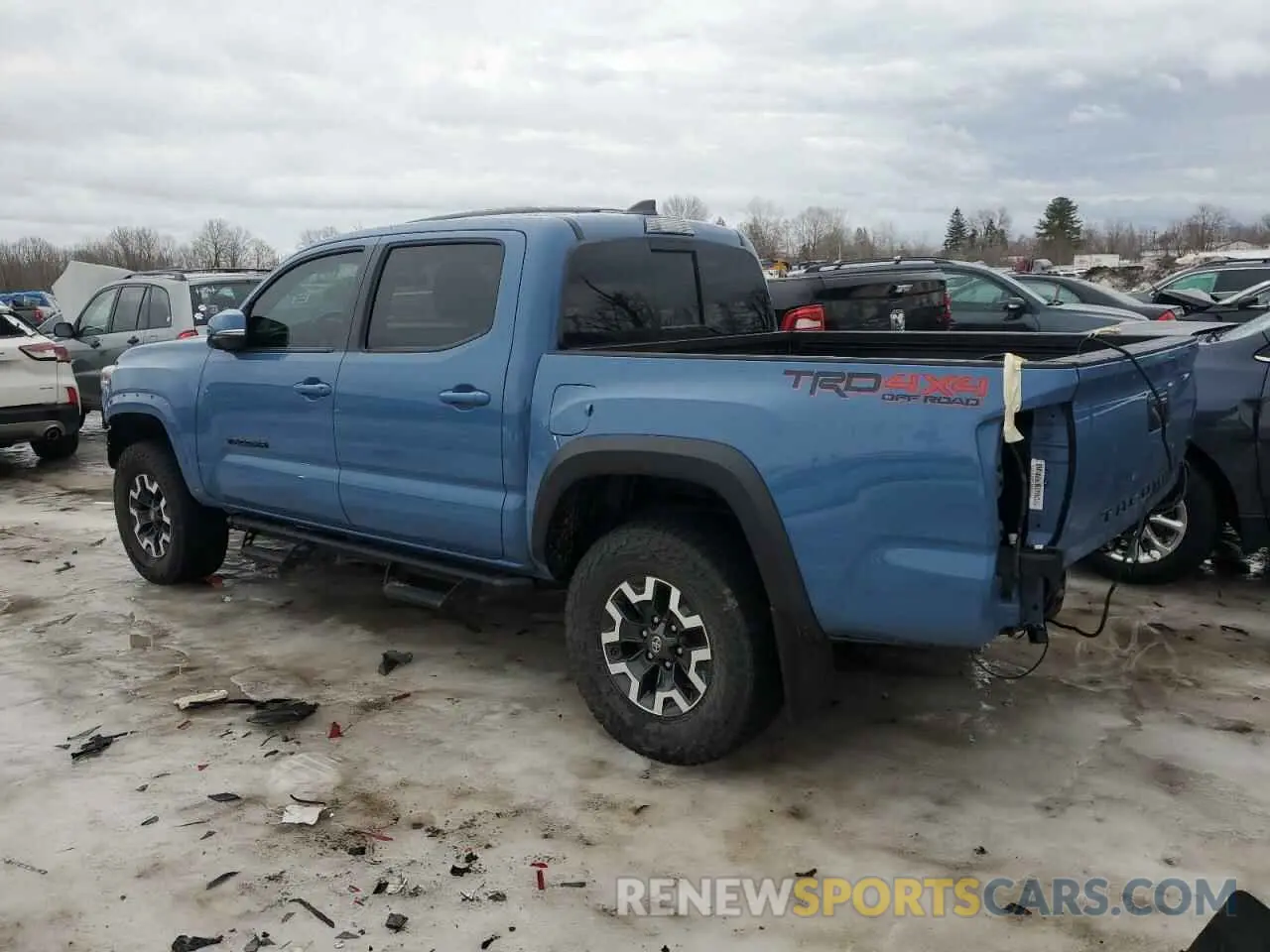 2 Photograph of a damaged car 3TMCZ5AN8KM217340 TOYOTA TACOMA 2019