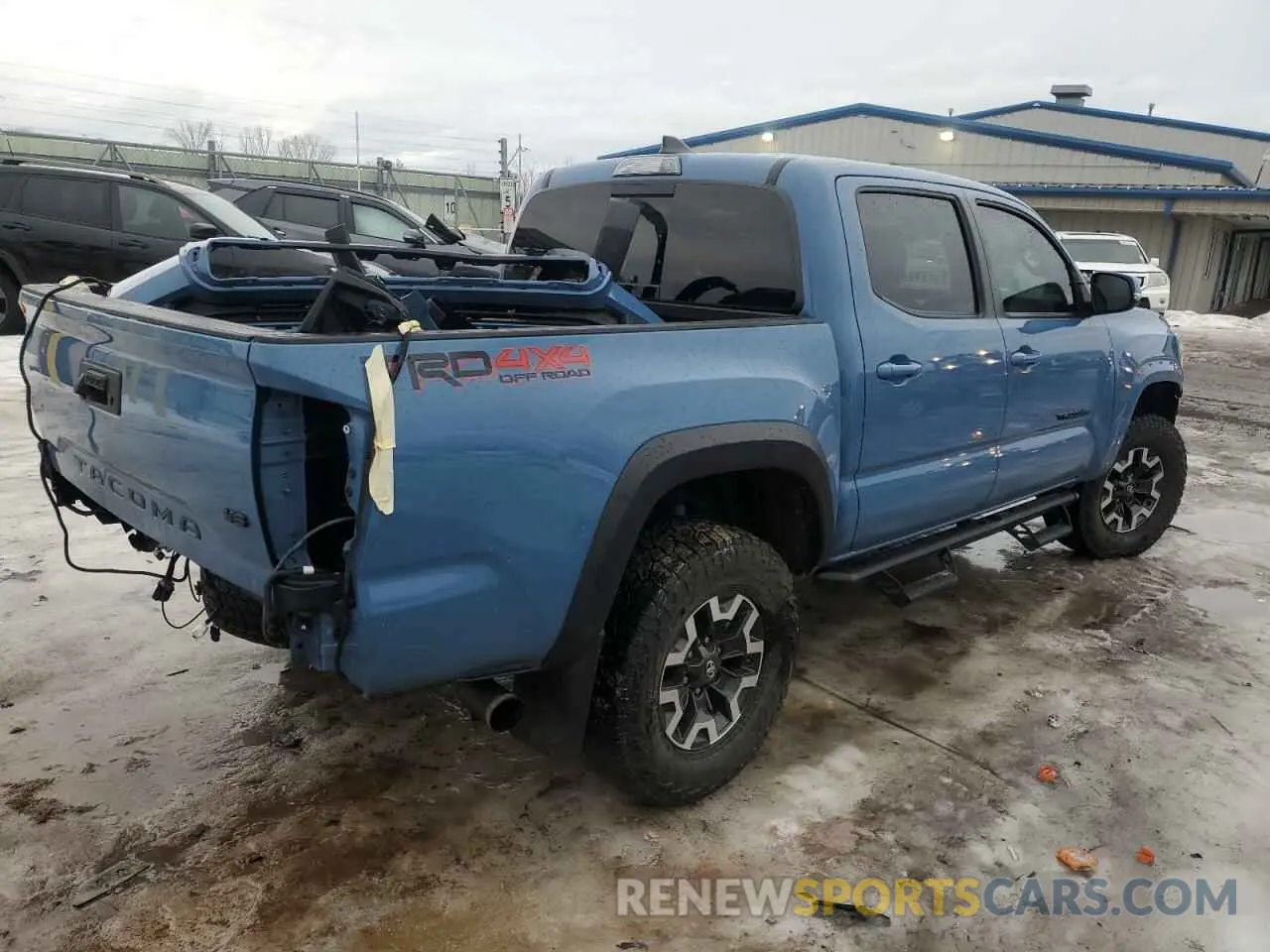 3 Photograph of a damaged car 3TMCZ5AN8KM217340 TOYOTA TACOMA 2019