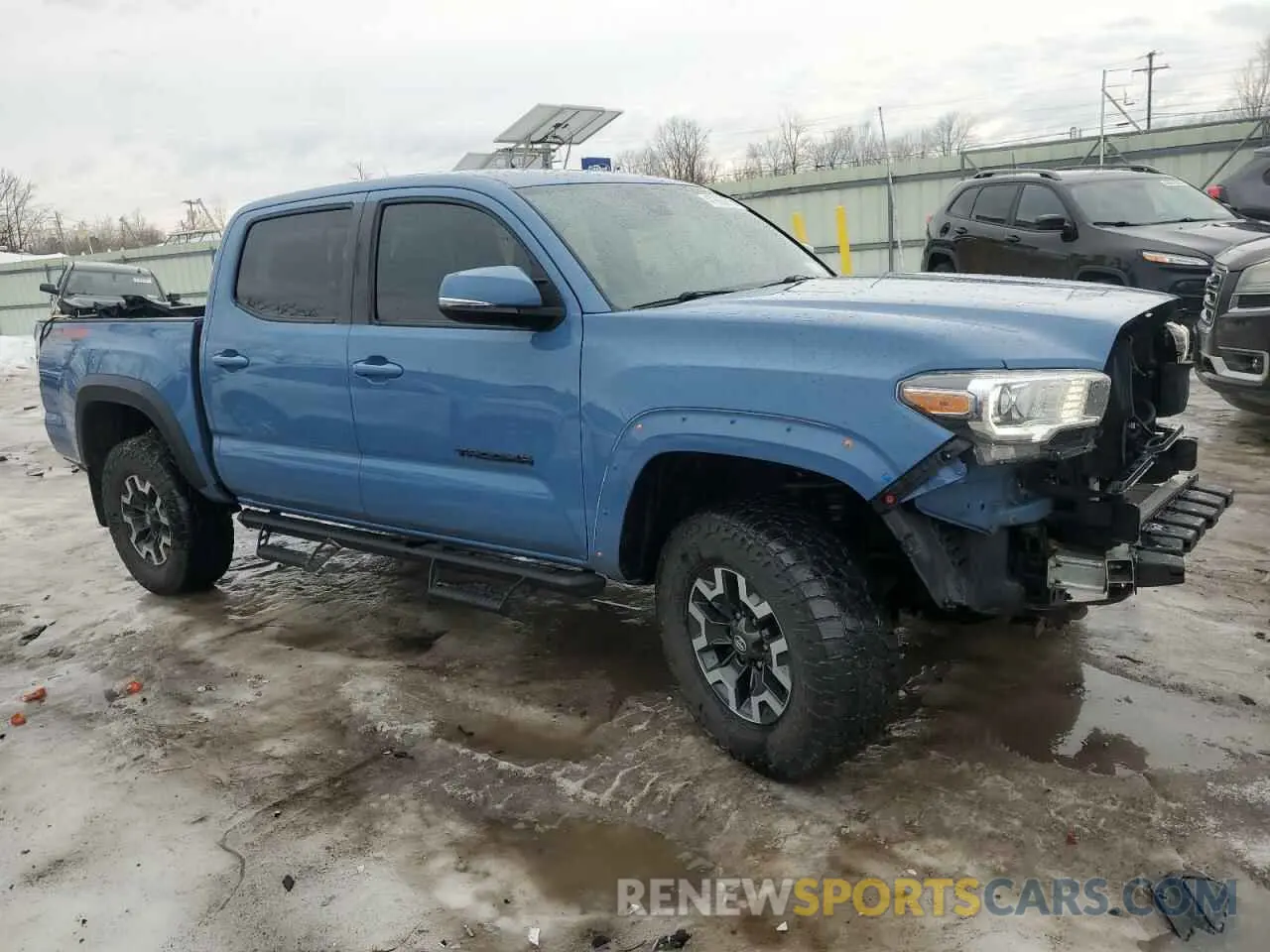4 Photograph of a damaged car 3TMCZ5AN8KM217340 TOYOTA TACOMA 2019