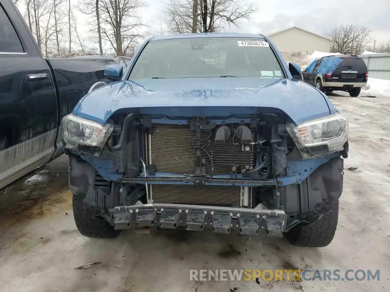 5 Photograph of a damaged car 3TMCZ5AN8KM217340 TOYOTA TACOMA 2019