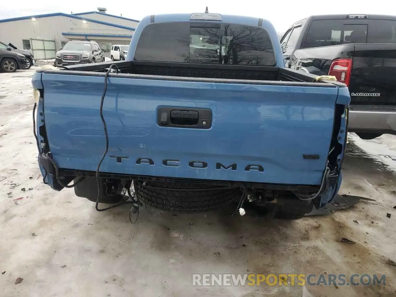 6 Photograph of a damaged car 3TMCZ5AN8KM217340 TOYOTA TACOMA 2019