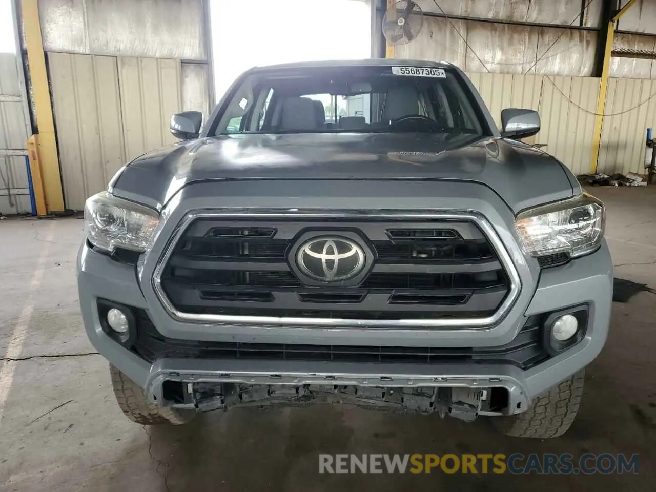 5 Photograph of a damaged car 3TMCZ5AN8KM245512 TOYOTA TACOMA 2019
