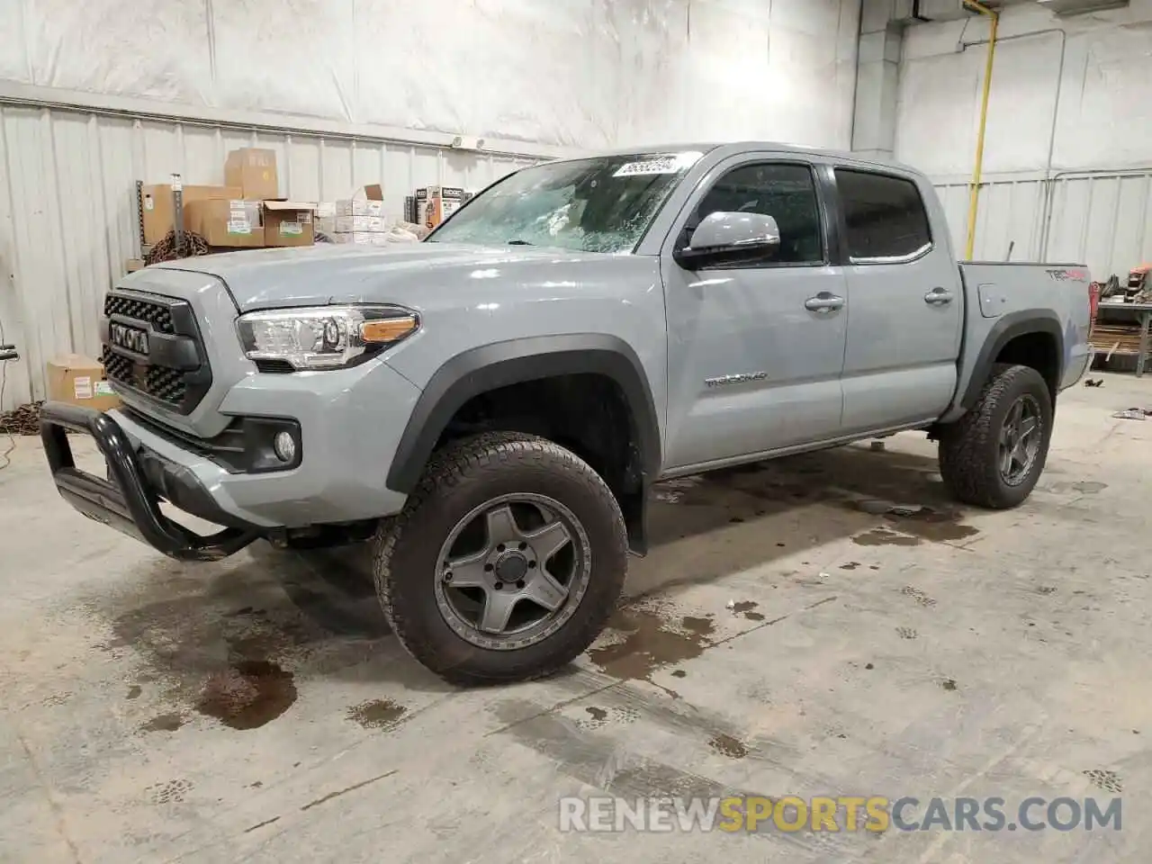 1 Photograph of a damaged car 3TMCZ5AN8KM249091 TOYOTA TACOMA 2019