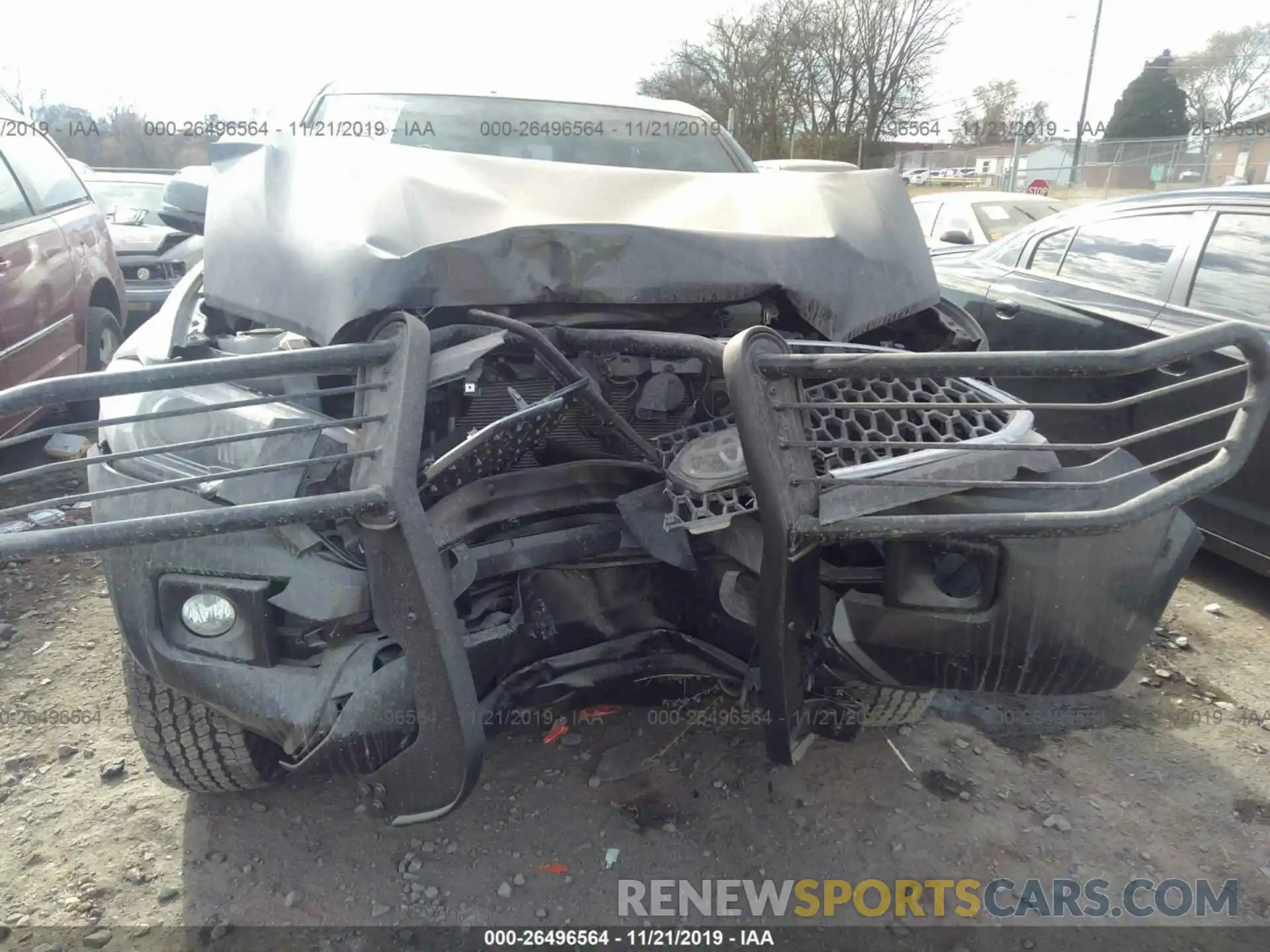 6 Photograph of a damaged car 3TMCZ5AN8KM258406 TOYOTA TACOMA 2019