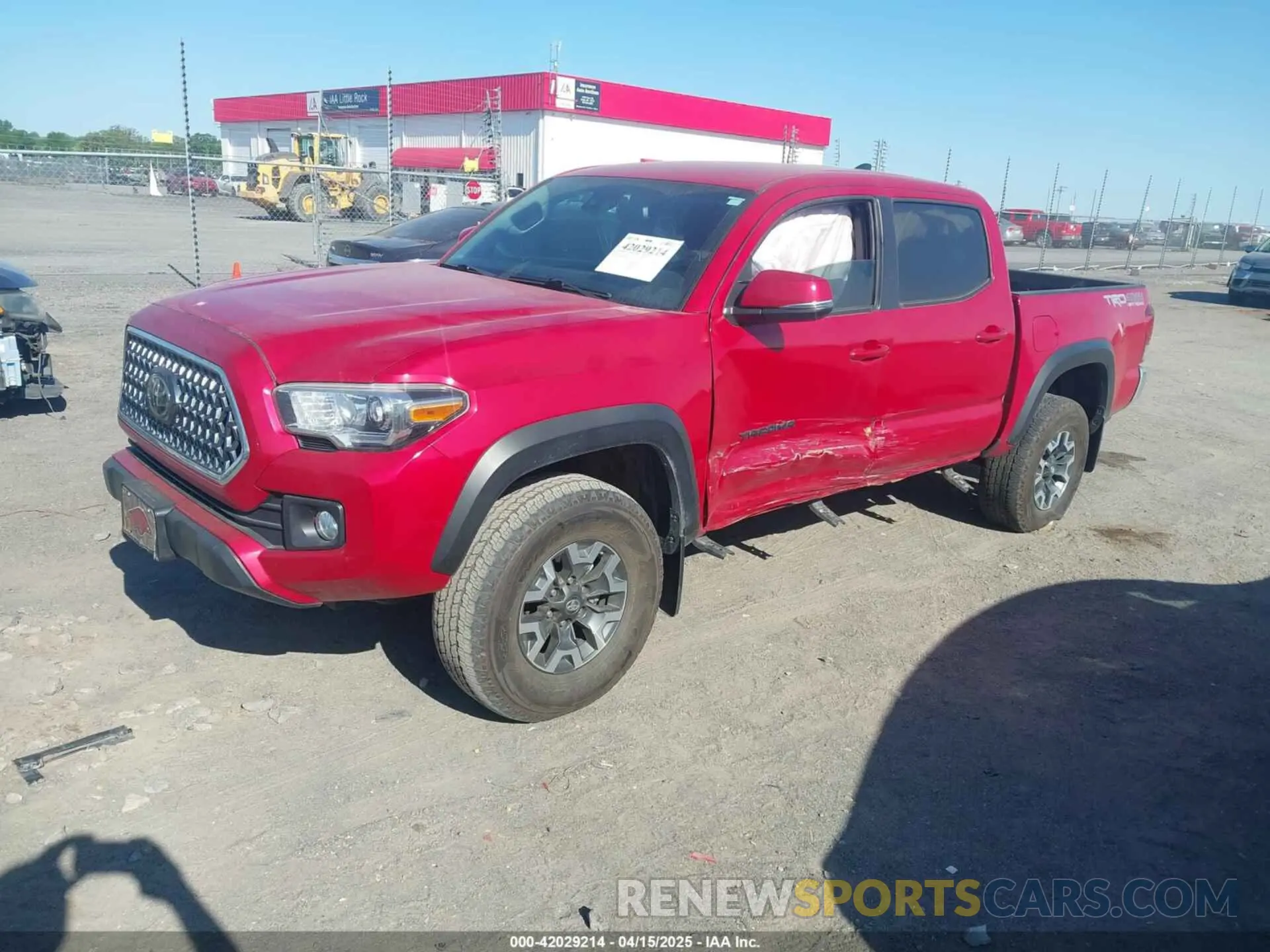 2 Photograph of a damaged car 3TMCZ5AN8KM259474 TOYOTA TACOMA 2019