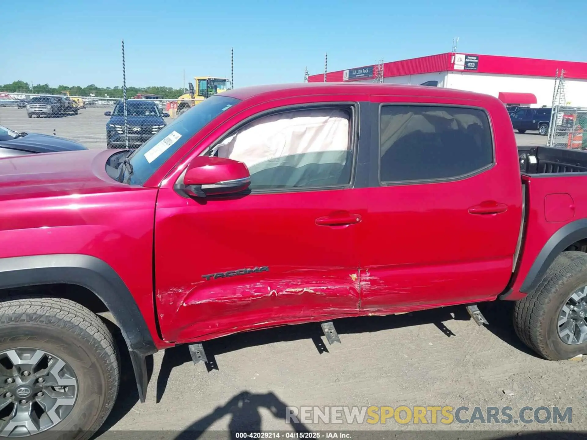6 Photograph of a damaged car 3TMCZ5AN8KM259474 TOYOTA TACOMA 2019