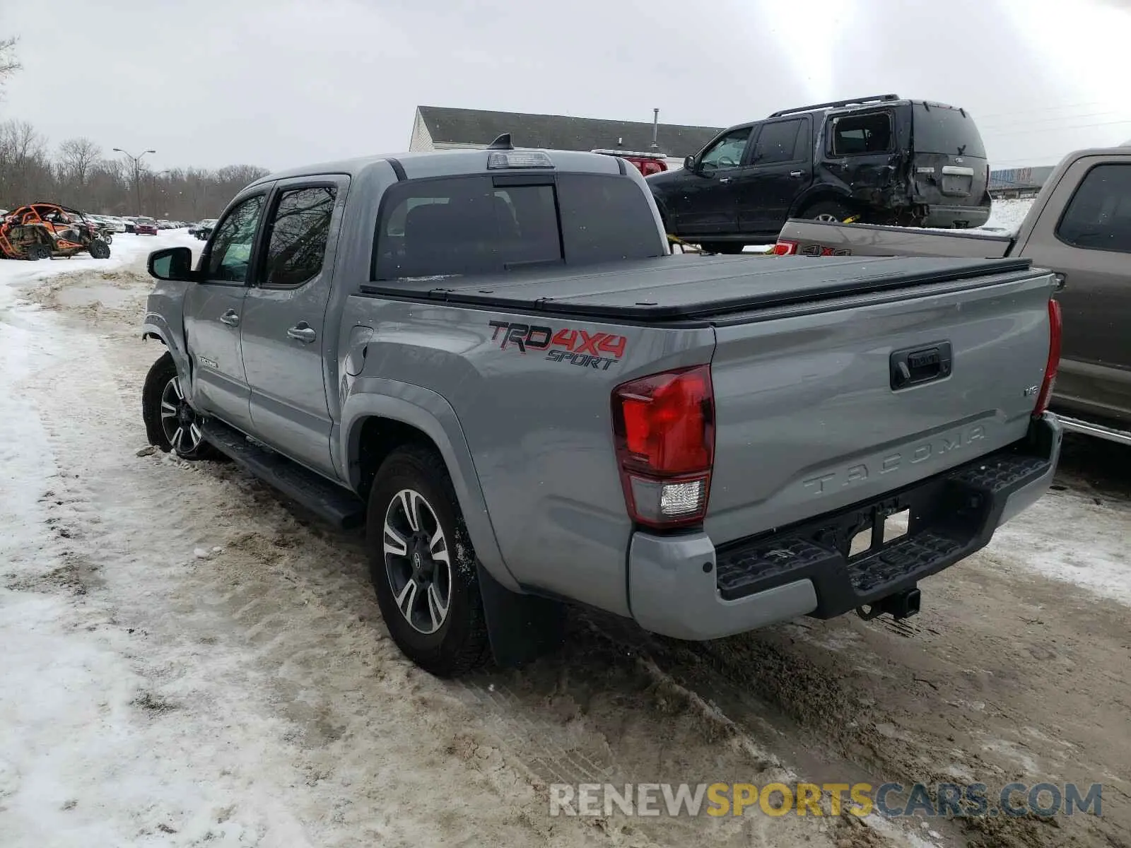 3 Photograph of a damaged car 3TMCZ5AN8KM262312 TOYOTA TACOMA 2019